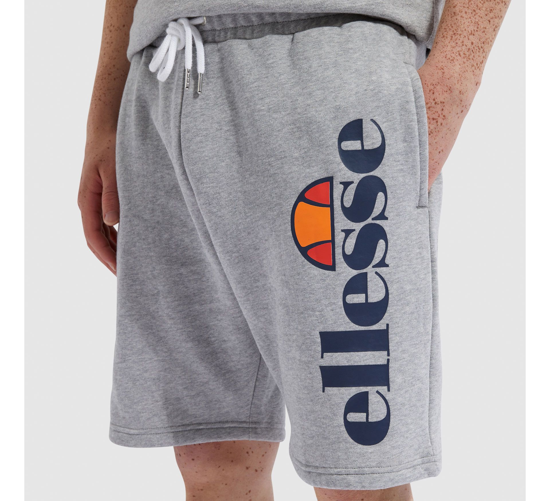 Ellesse Mens Bossini Fleece Shorts (Navy