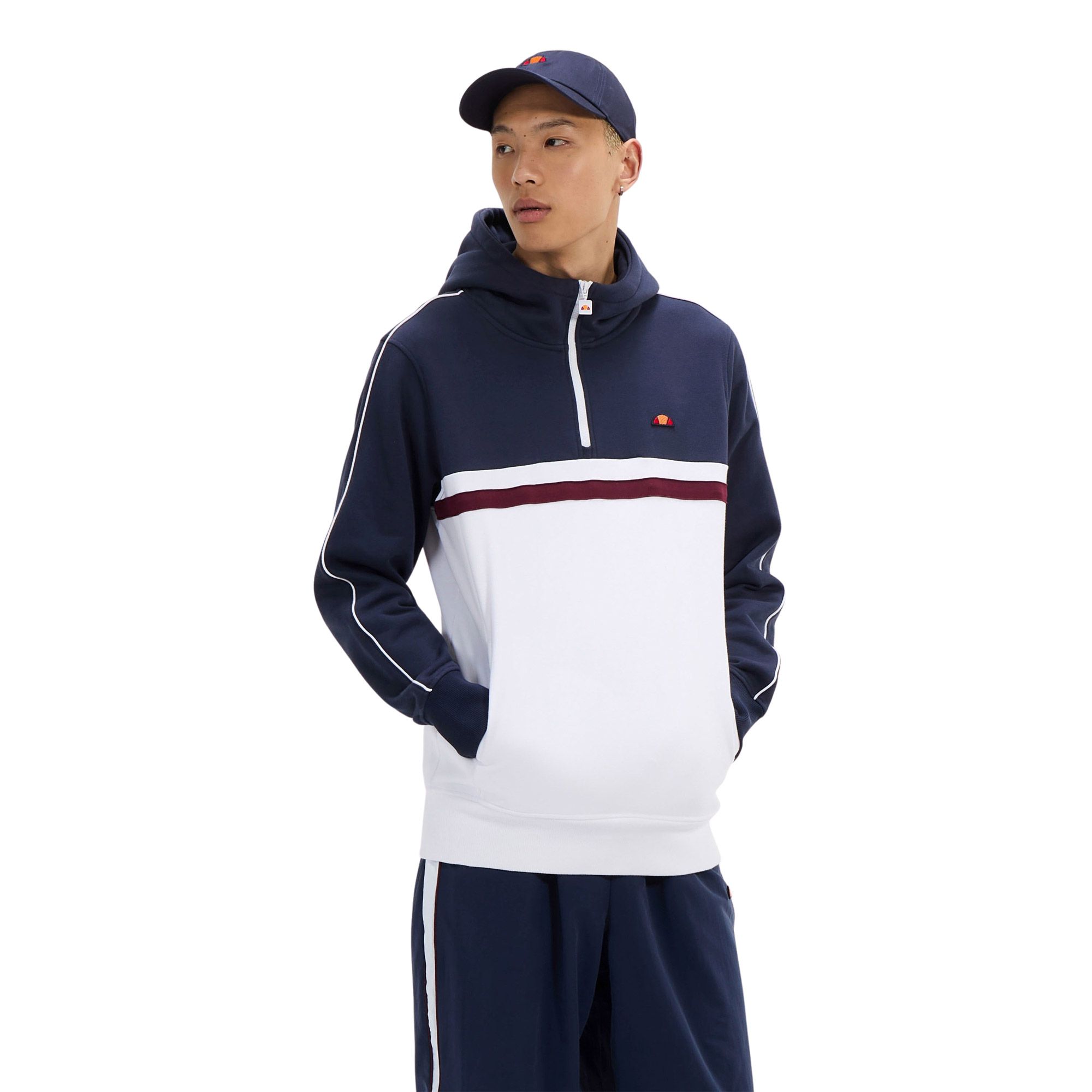 Ellesse Antogoni 1/4 Zip Hoody Men | Plutosport