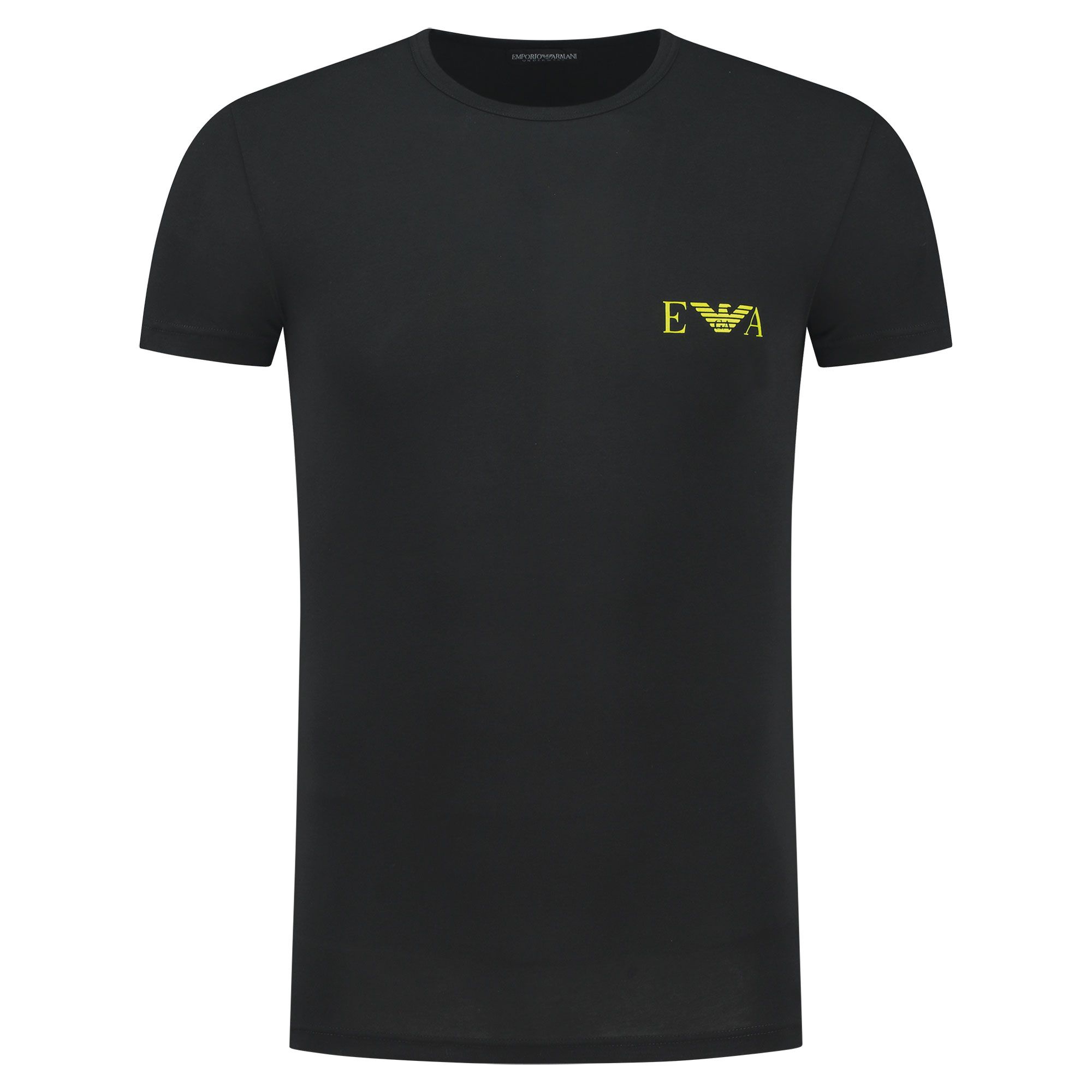 Emporio Armani Bold Monogram Crew T-shirt Heren (2-pack)