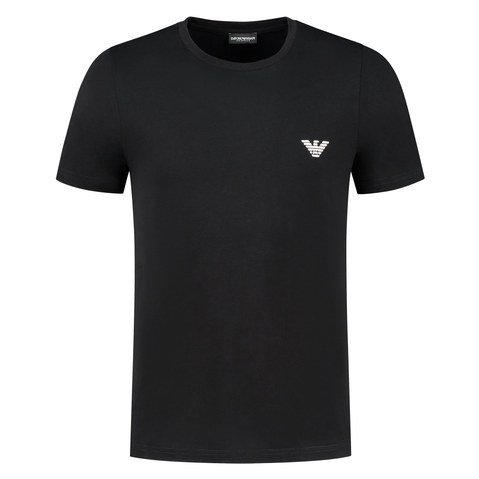 Emporio Armani Logo Crew Neck Shirt Heren