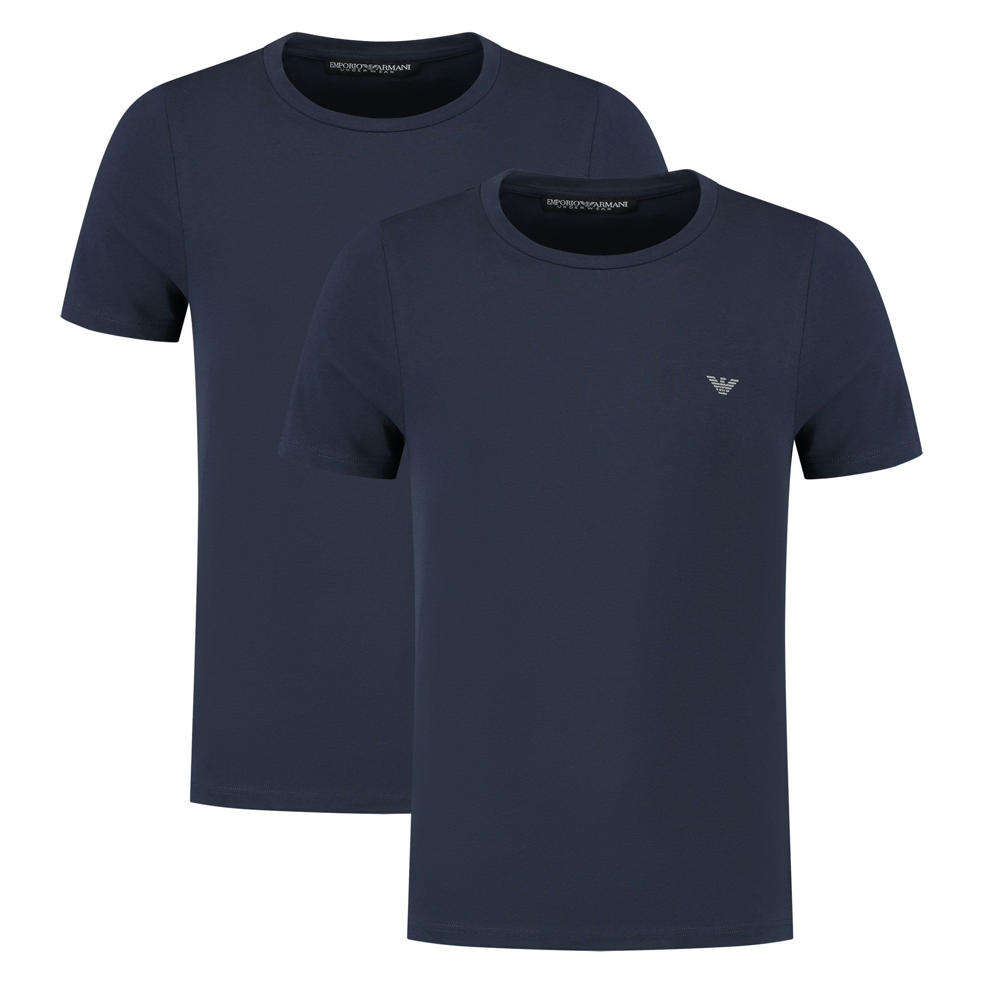 Emporio Armani Crew Shirts Heren (2-pack)