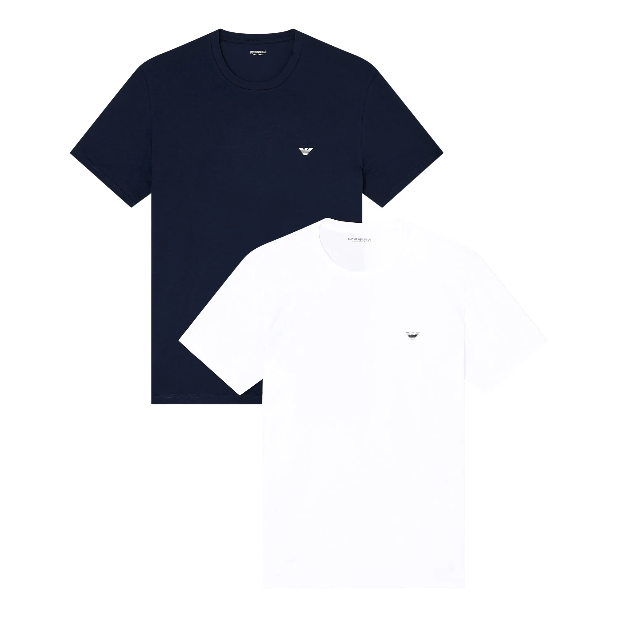 Emporio Armani Crew Neck Shirt Heren (2-pack)