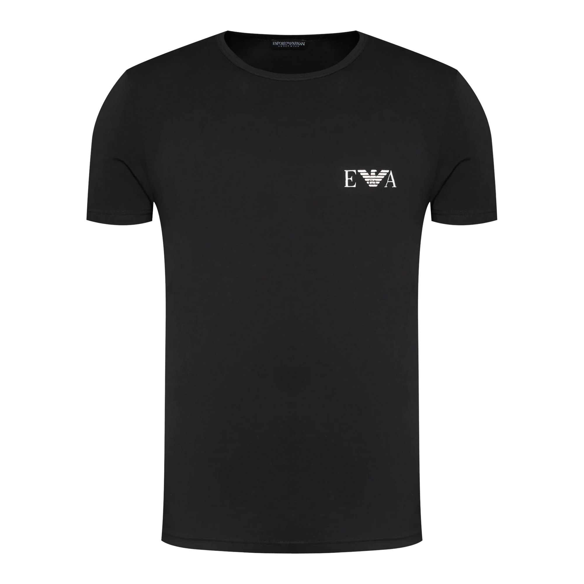 Emporio Armani Bold Monogram Crew T-shirt Heren (2-pack)