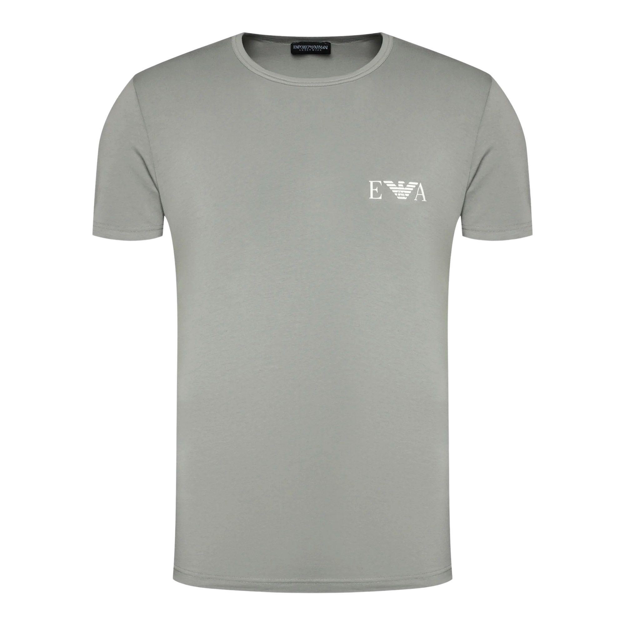 Emporio Armani Bold Monogram Crew T-shirt Heren (2-pack)