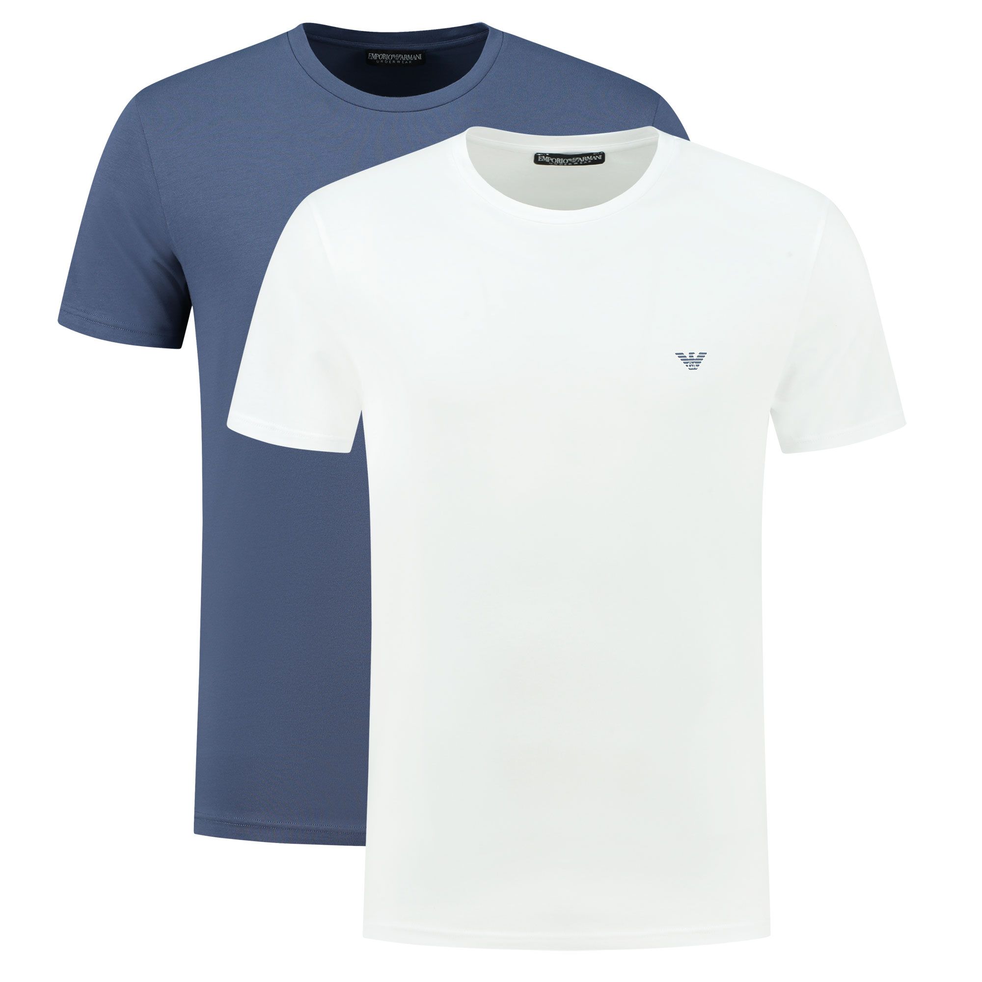 Emporio Armani Crew Shirts Heren (2-pack)