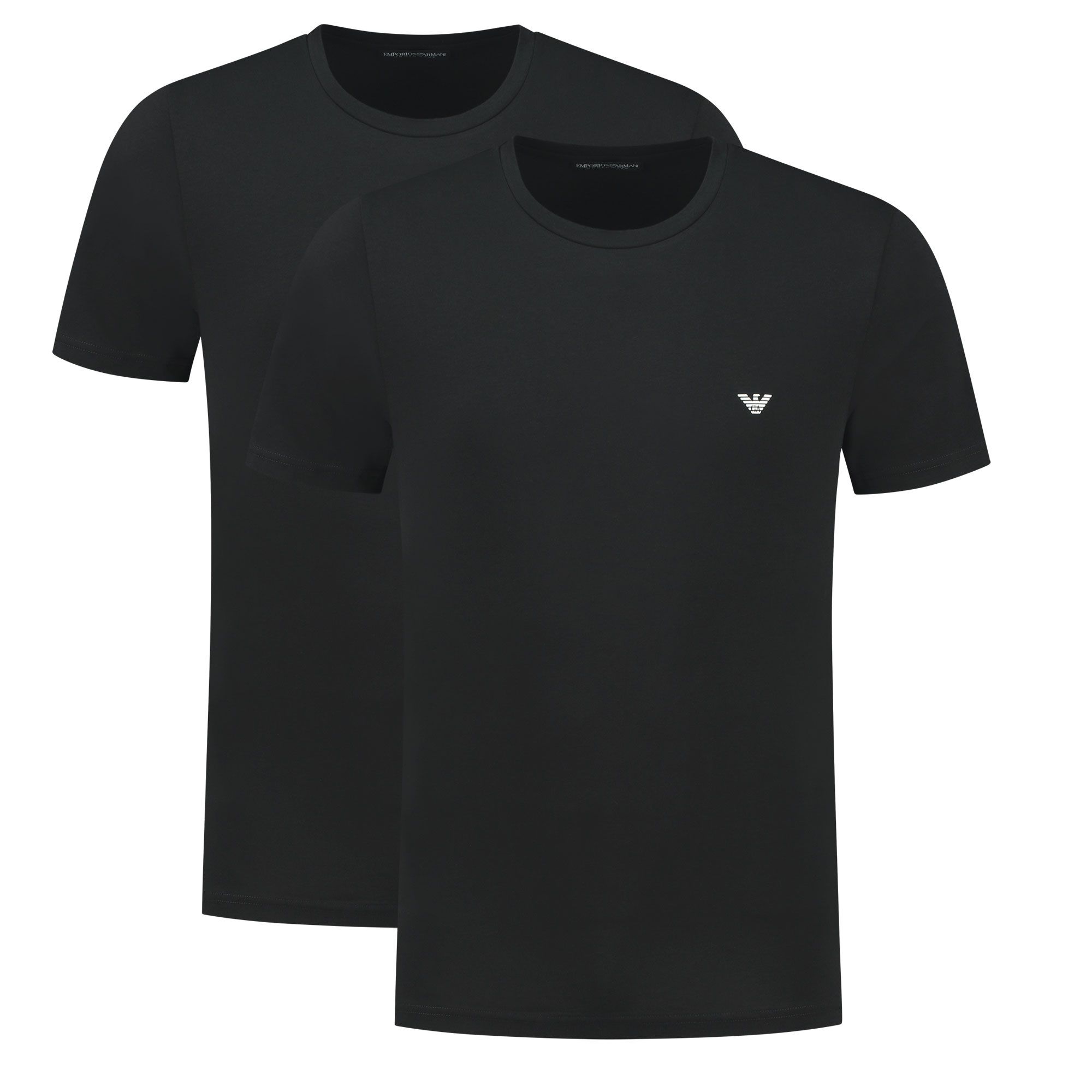 Emporio Armani Crew Shirts Heren (2-pack)