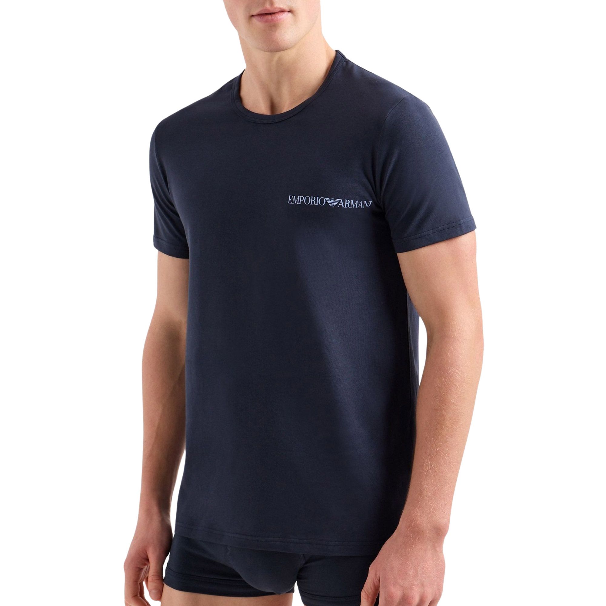 Emporio Armani Core Logo Crew Shirts Herren (2er Pack)