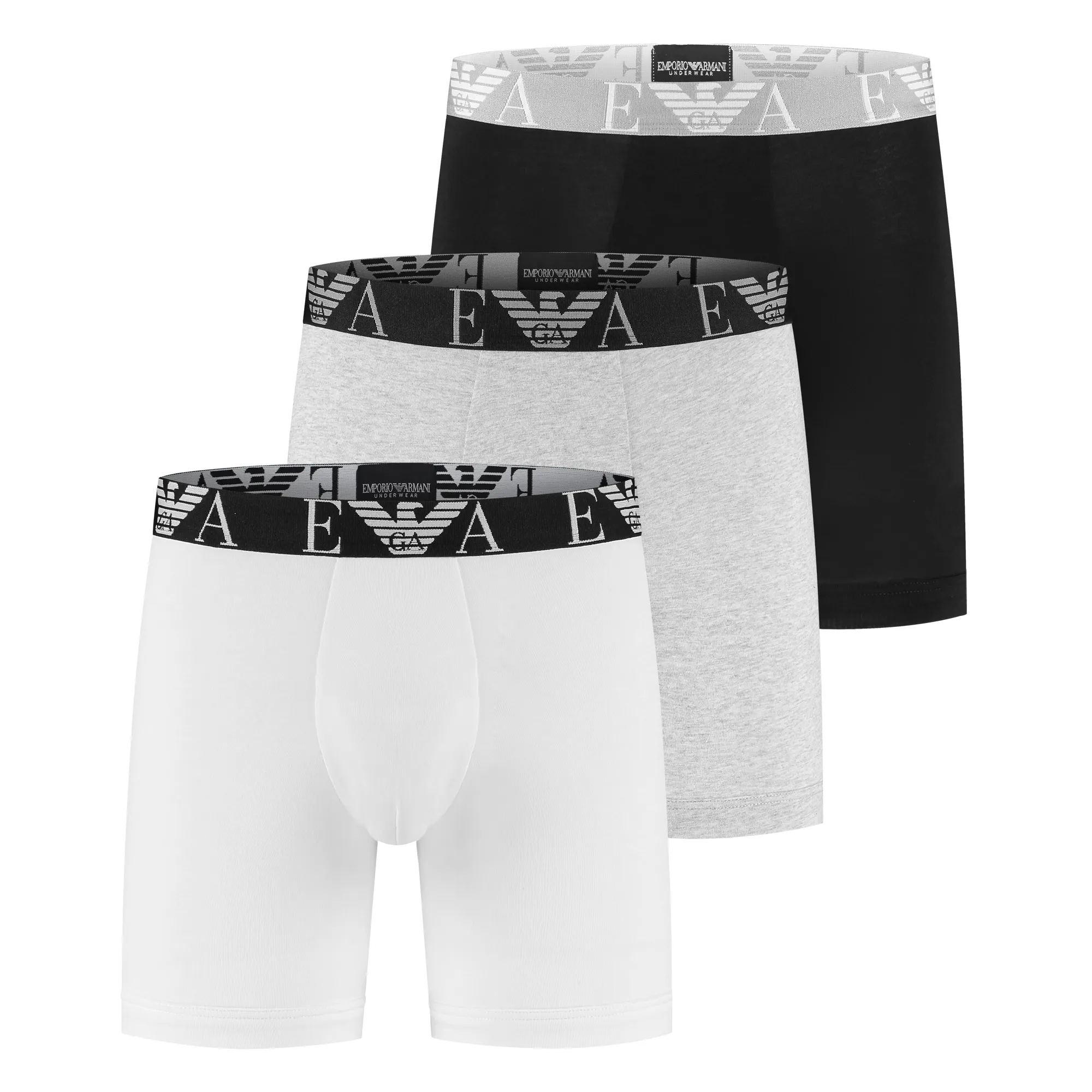 Emporio Armani Bold Monogram Boxershorts Heren (3-pack) 
