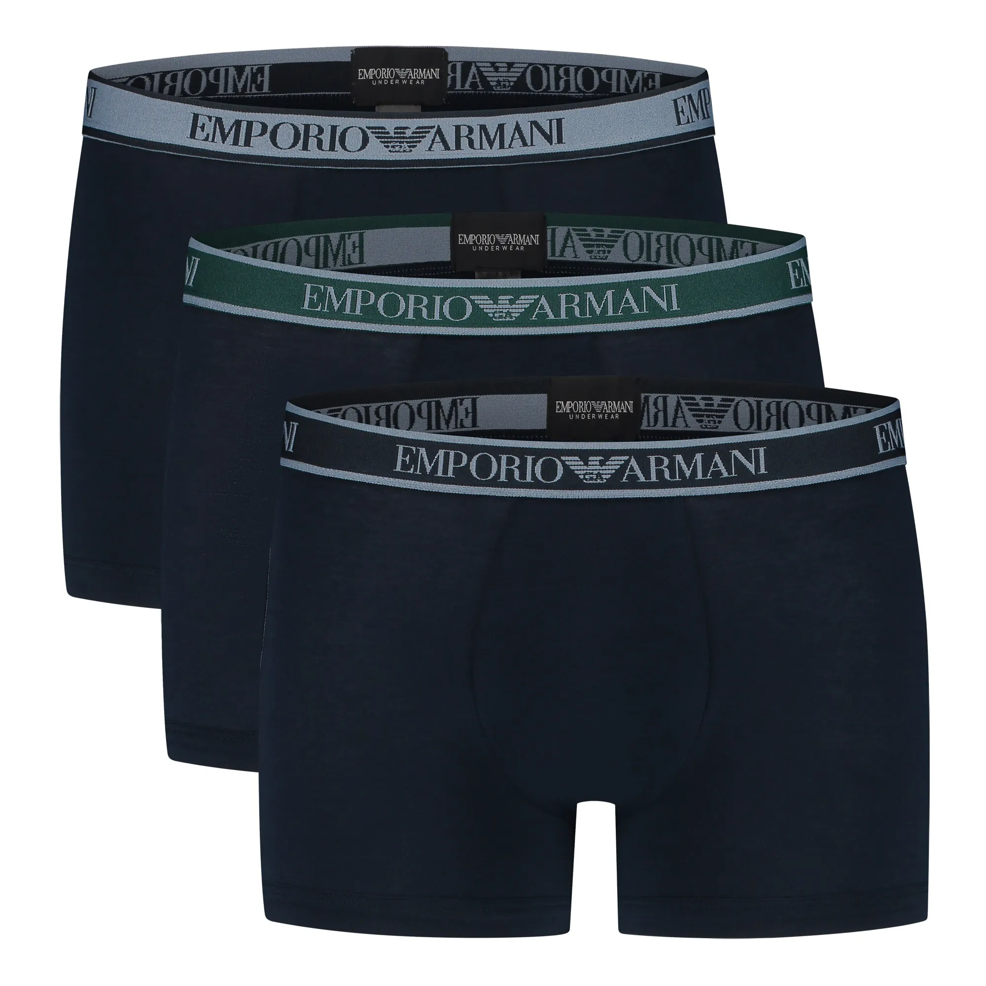 Kangaroo Poo Heren Two Pack Woven Boxer Boxershorts Zwart