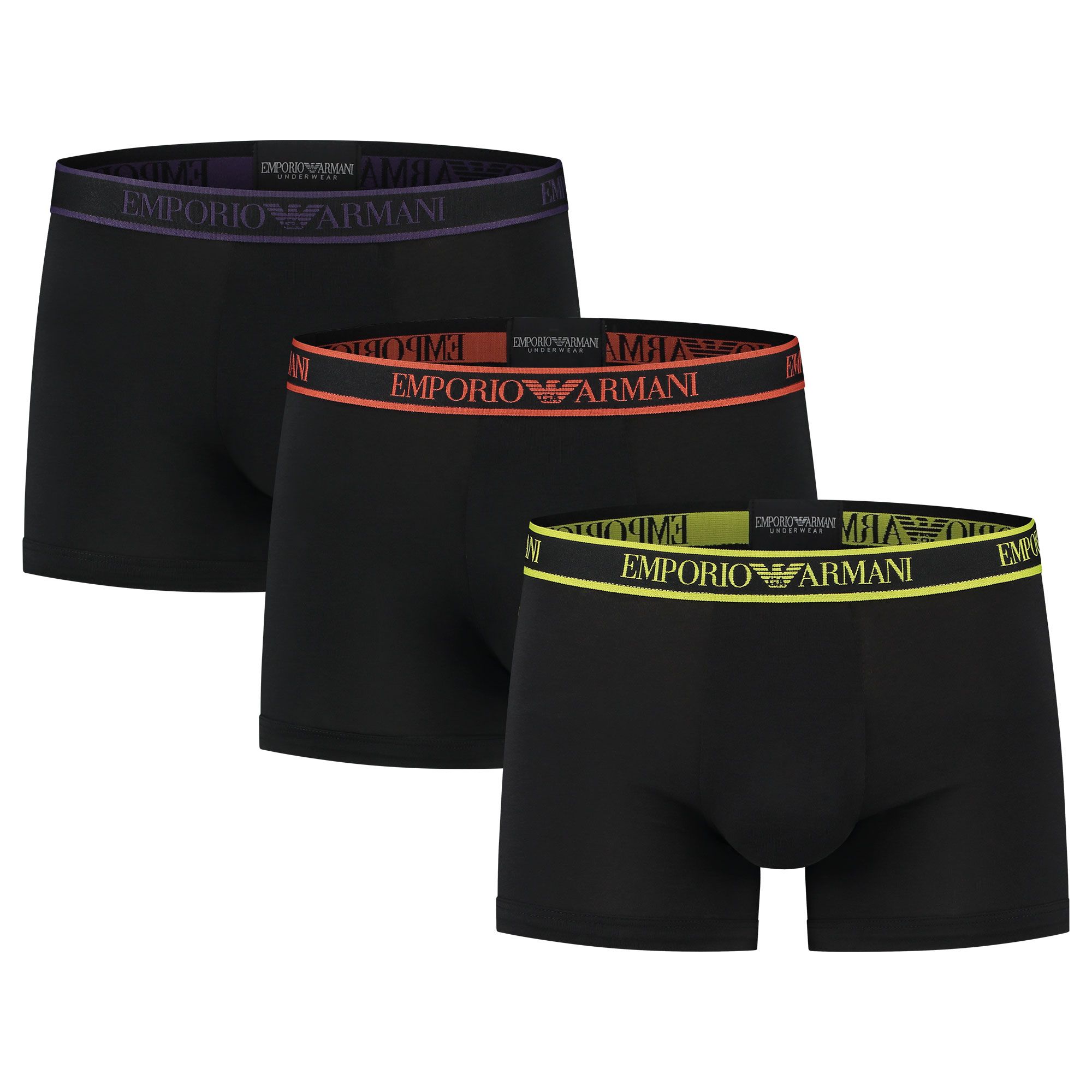 Emporio Armani Trunk Boxershorts Heren (3-pack)
