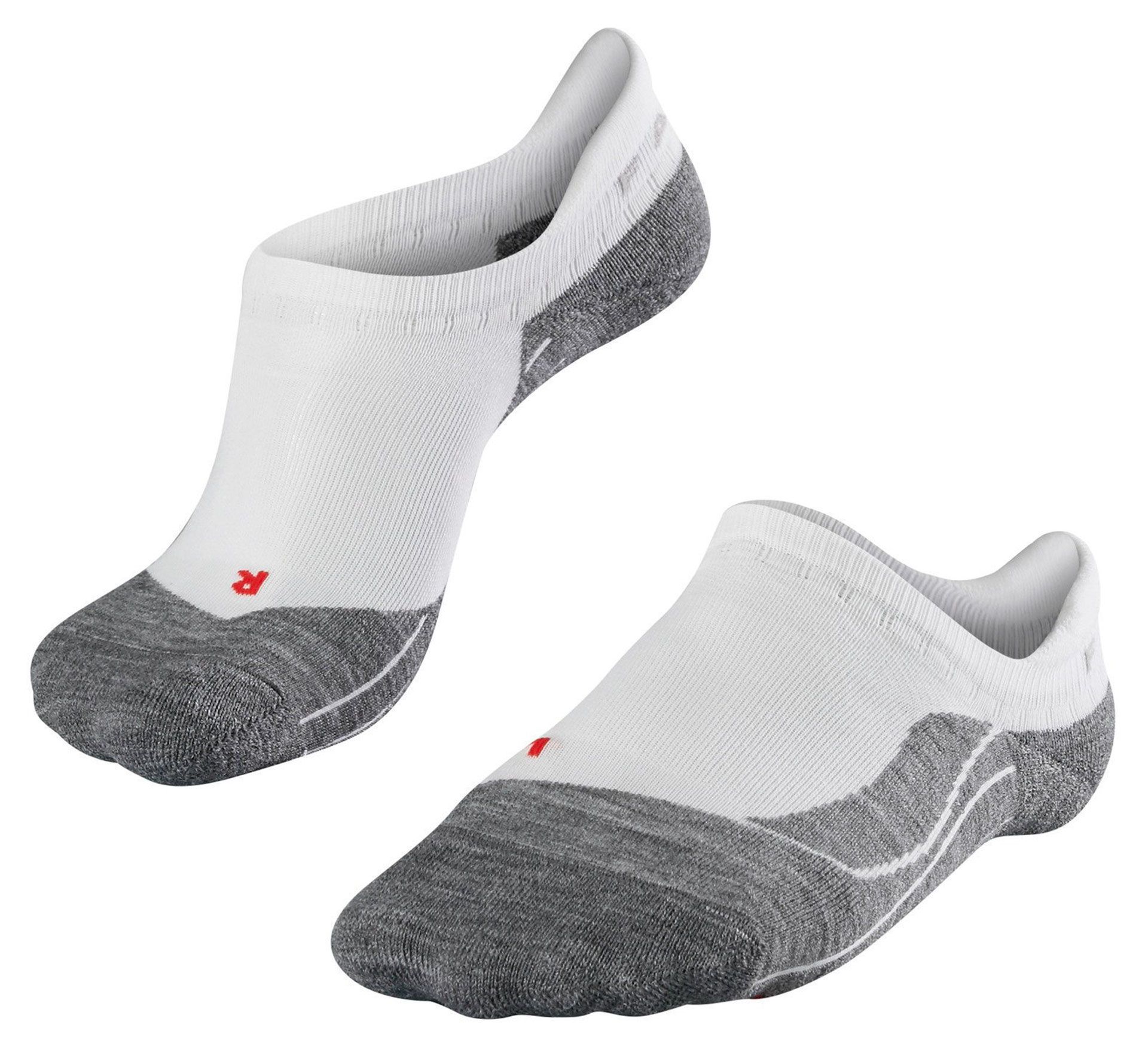 Falke Hardloopsokken grijs en wit