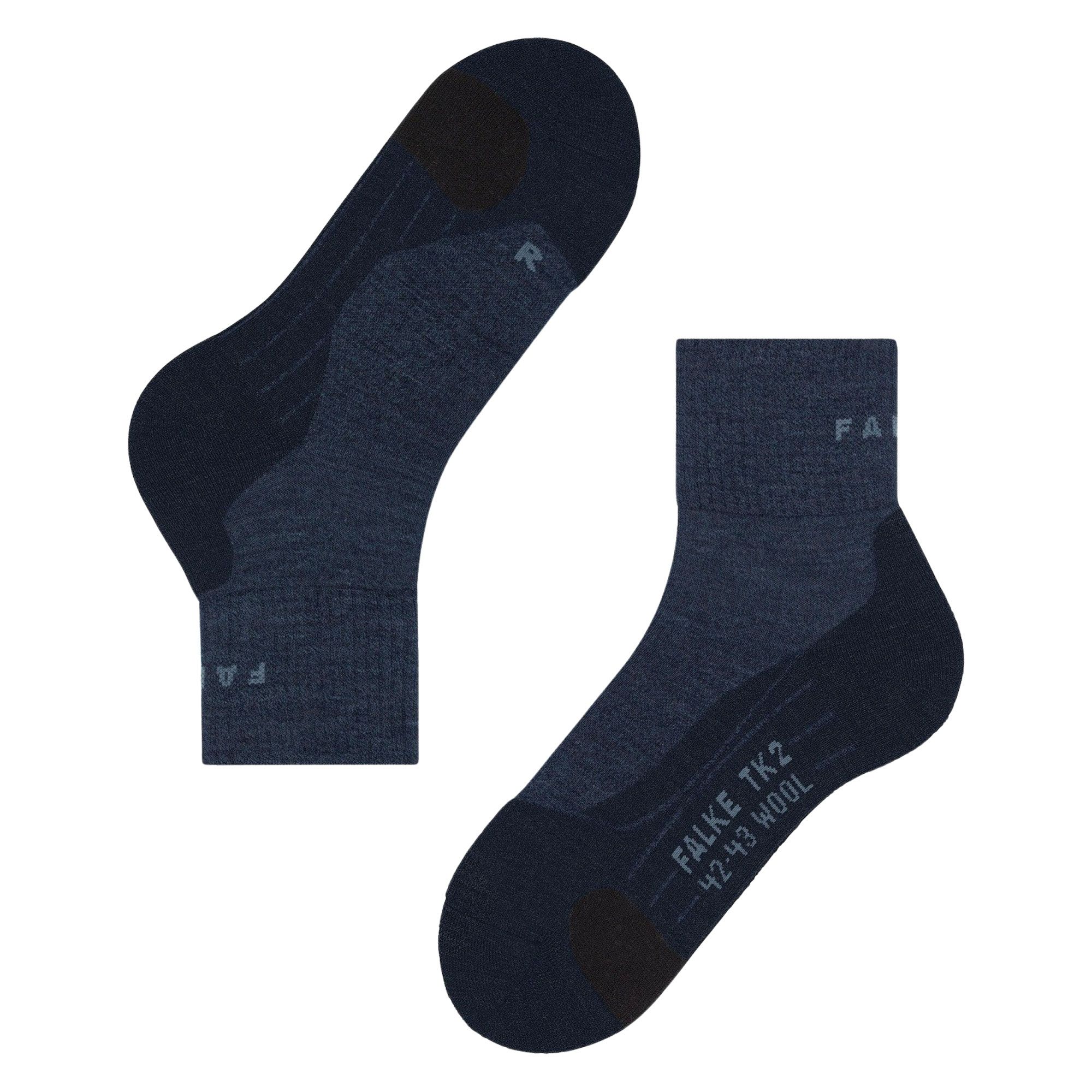 FALKE TK2 Explore Wool Short Trekking Sokken Heren