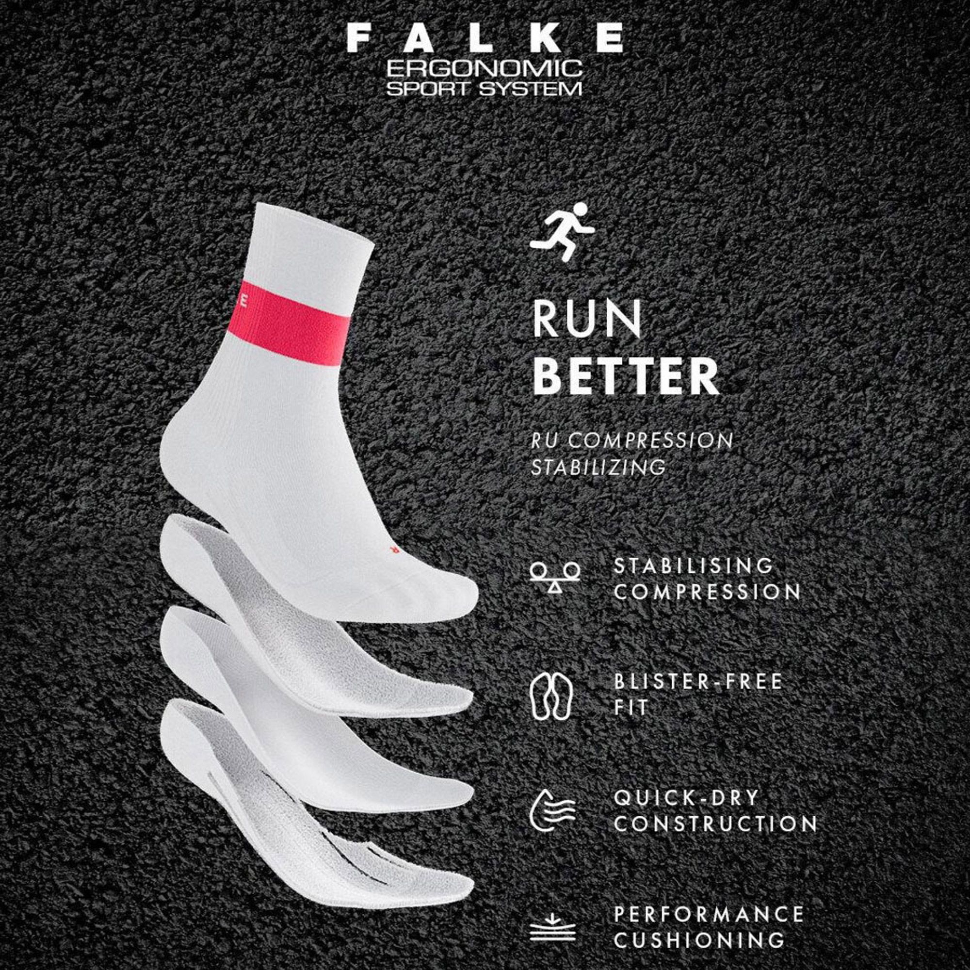 Chaussettes FALKE RU Compression Stabilizing Femmes