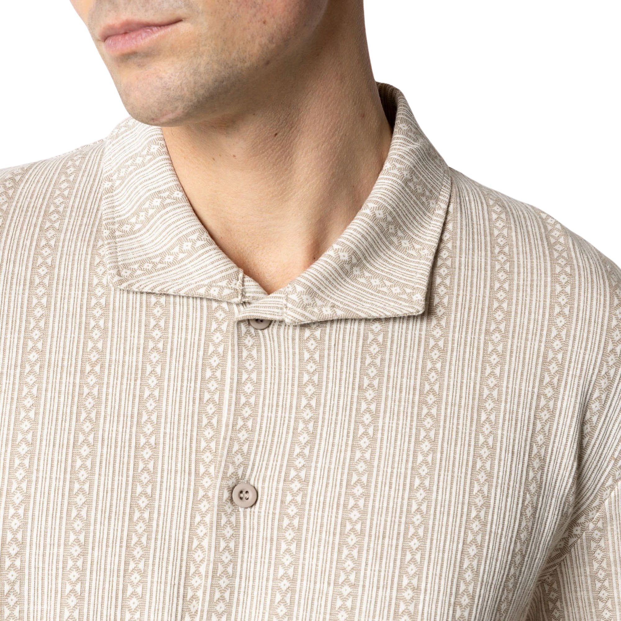 Fat Moose Hazy Jacquard Classic shirt Men
