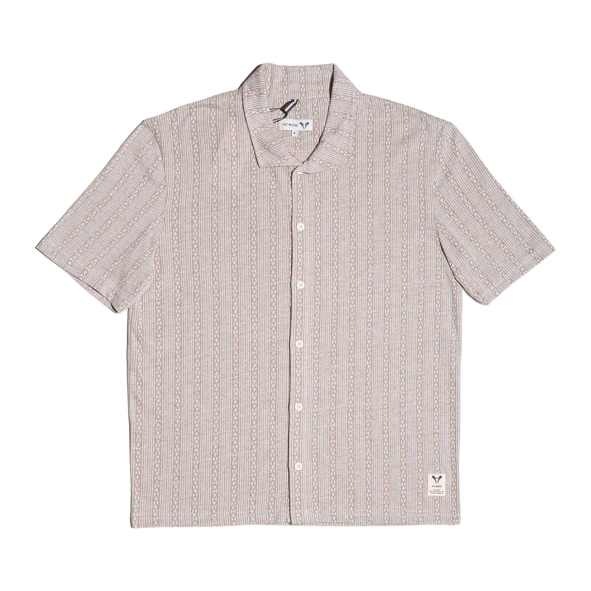 Fat Moose Hazy Jacquard Classic shirt Men