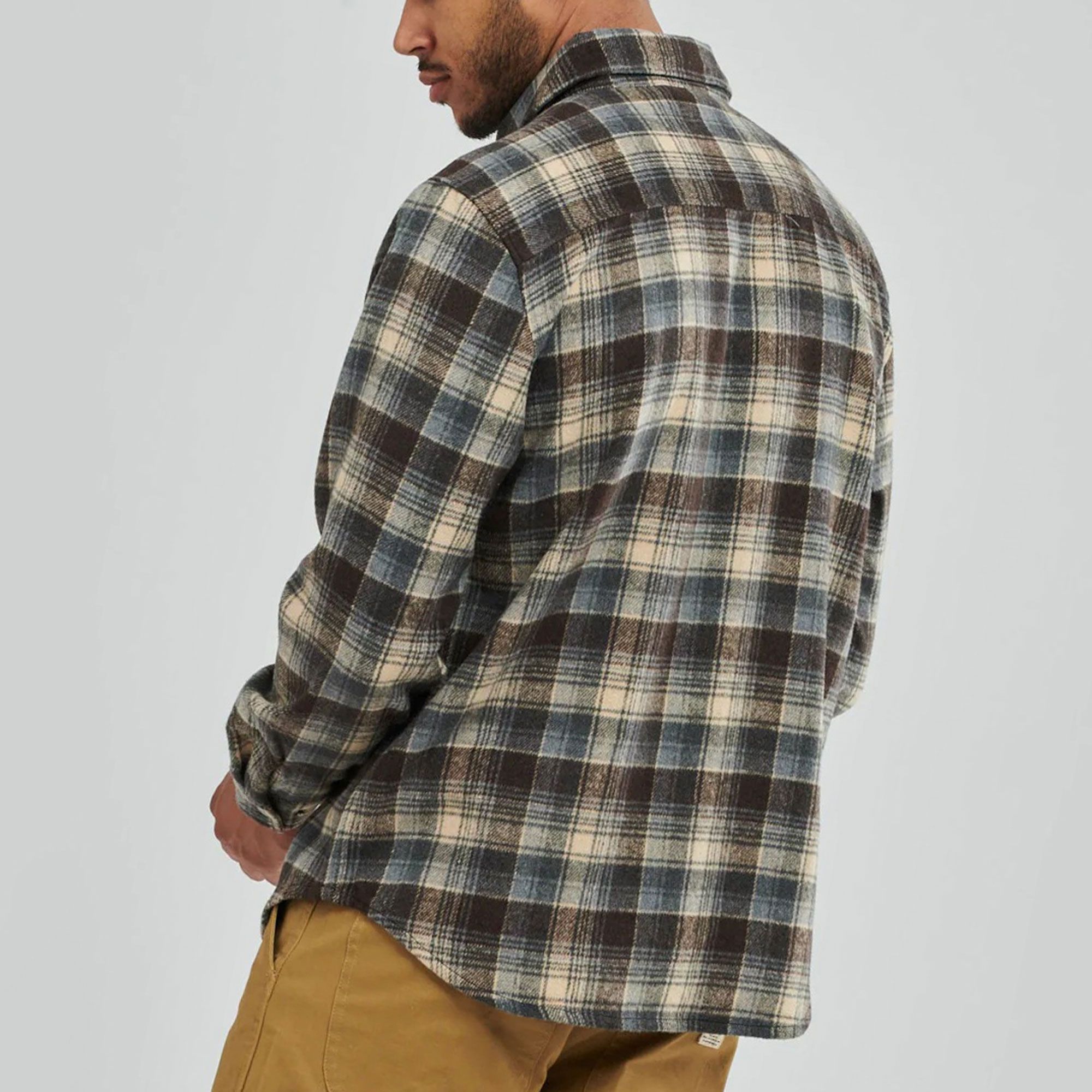 Fat Moose Adrian Checked Cotton Flannel Overhemd Heren