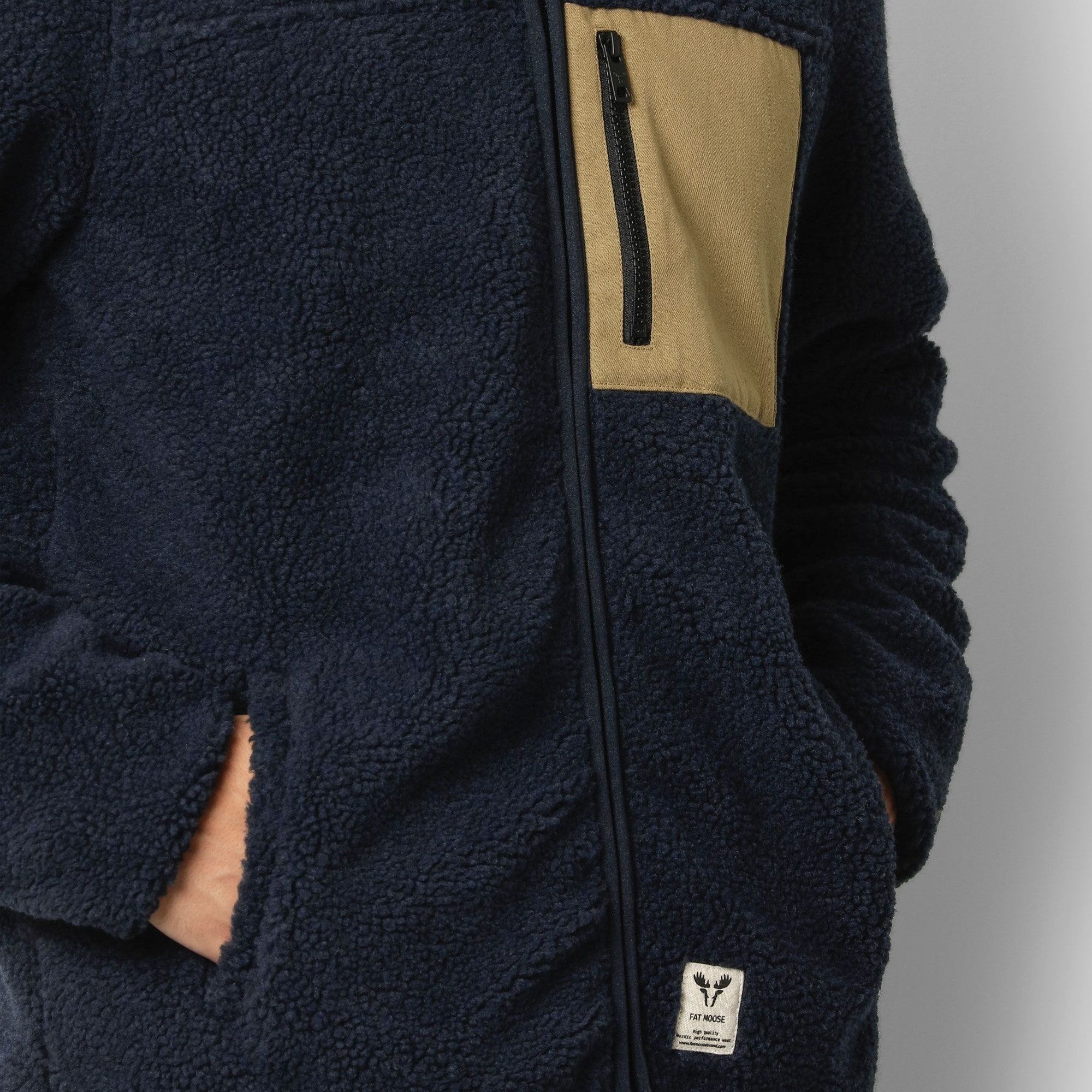 Fat Moose Hugh Fleece Jas Heren