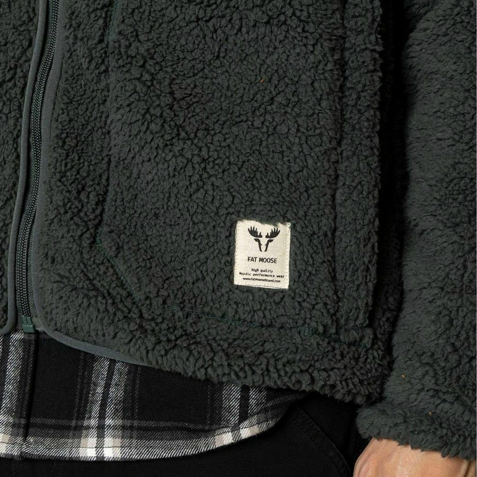 Fat Moose Wood Fleece Jas Heren