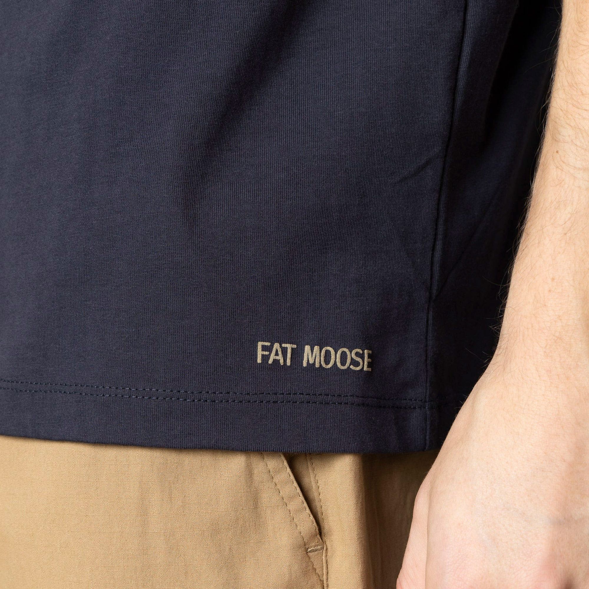 Fat Moose Logo Shirt Heren