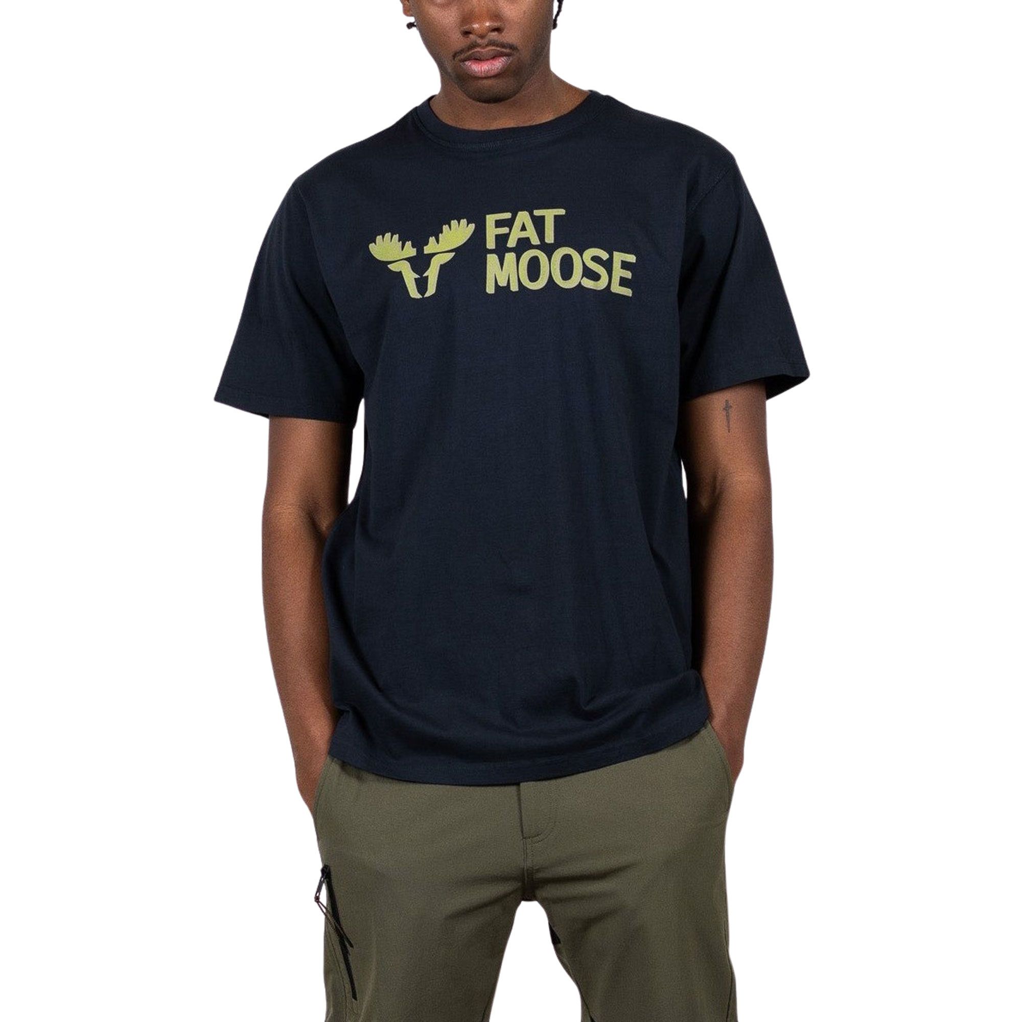 Fat Moose Logo Organic Shirt Heren