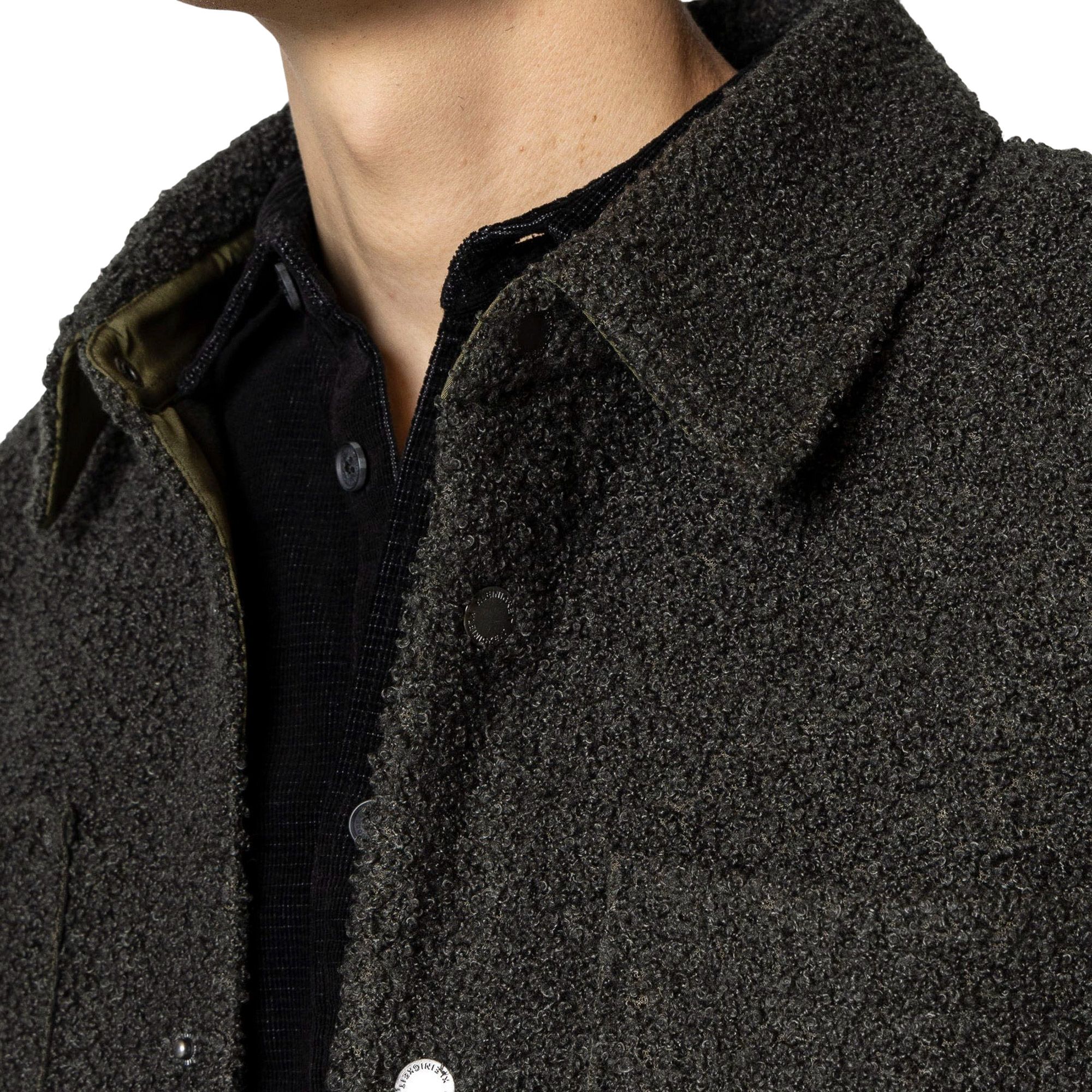 Fat Moose Ace Boucle Overshirt Heren