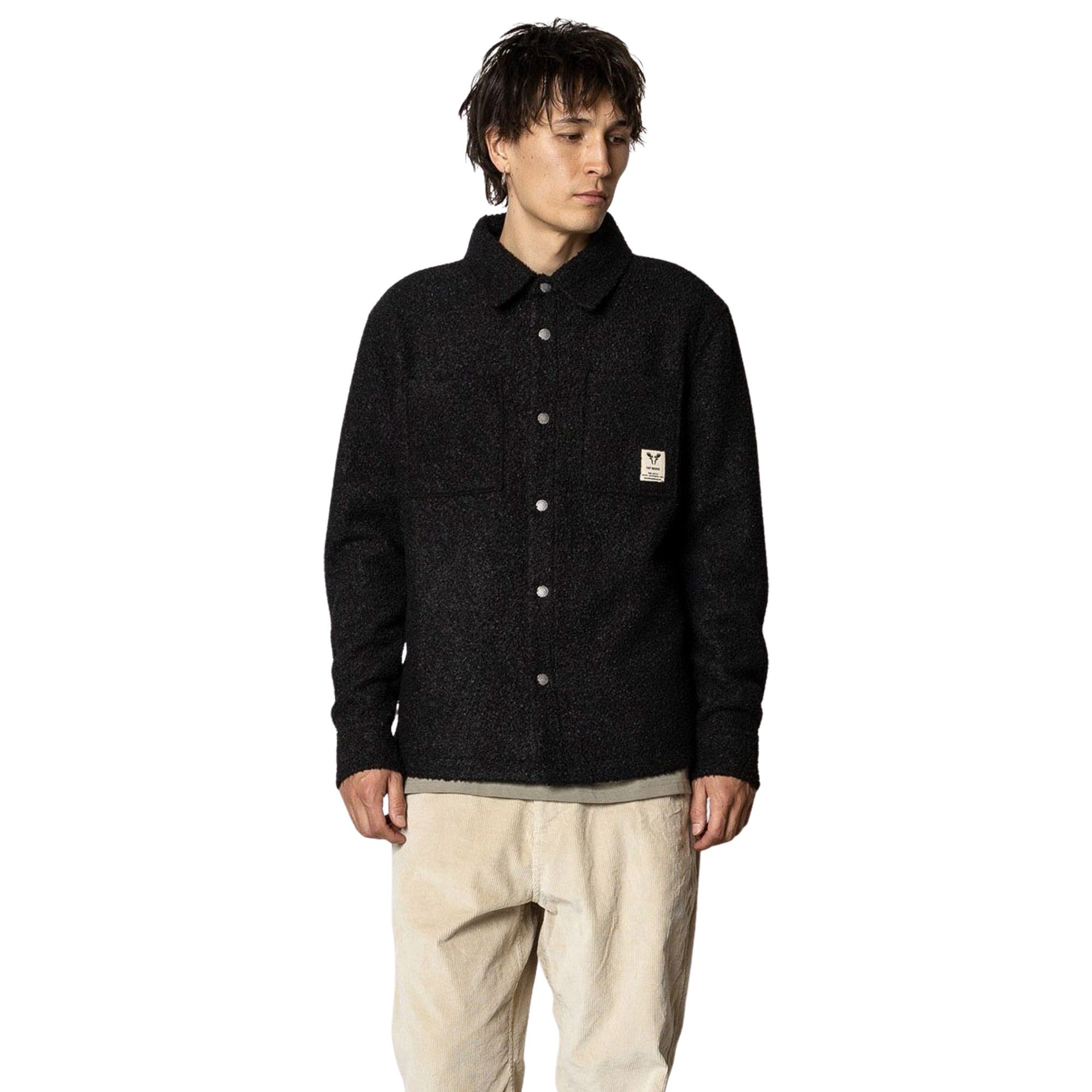Fat Moose Ace Boucle Overshirt Heren