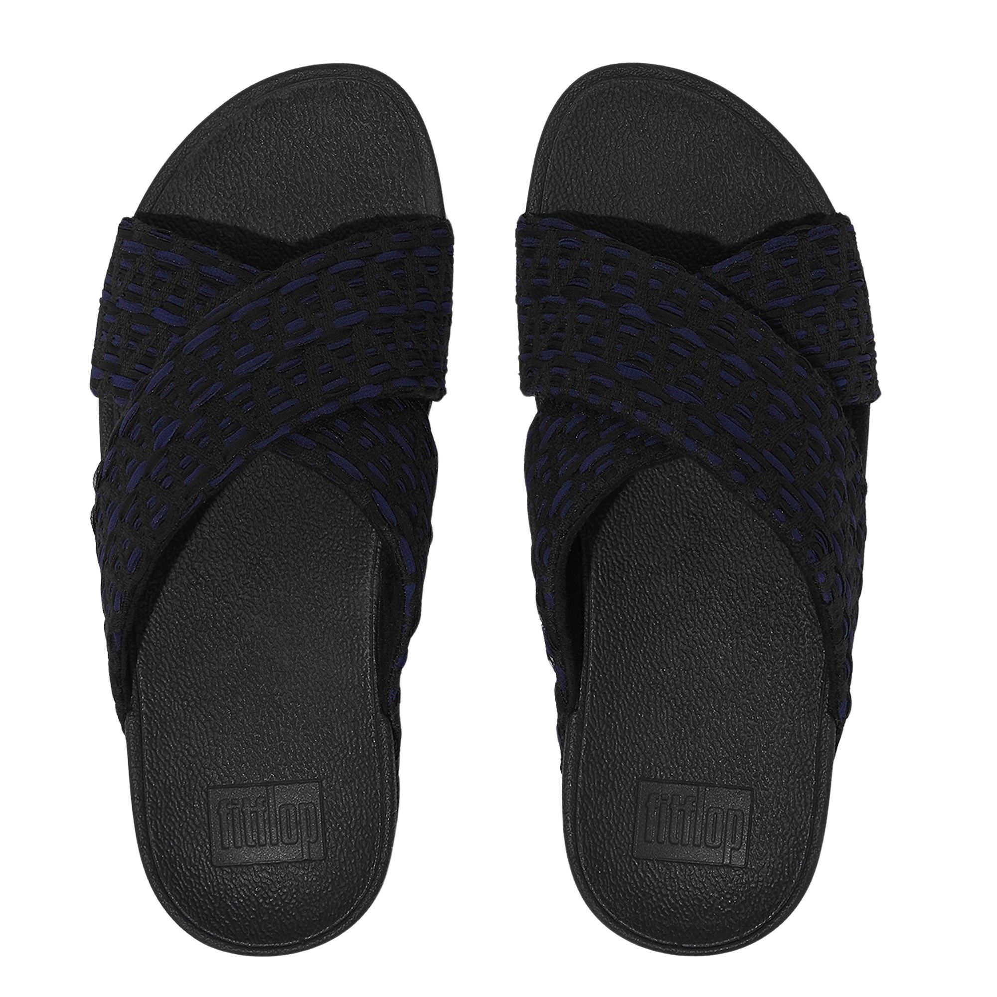 FitFlop Lulu Geo Webbing Sandalen Dames