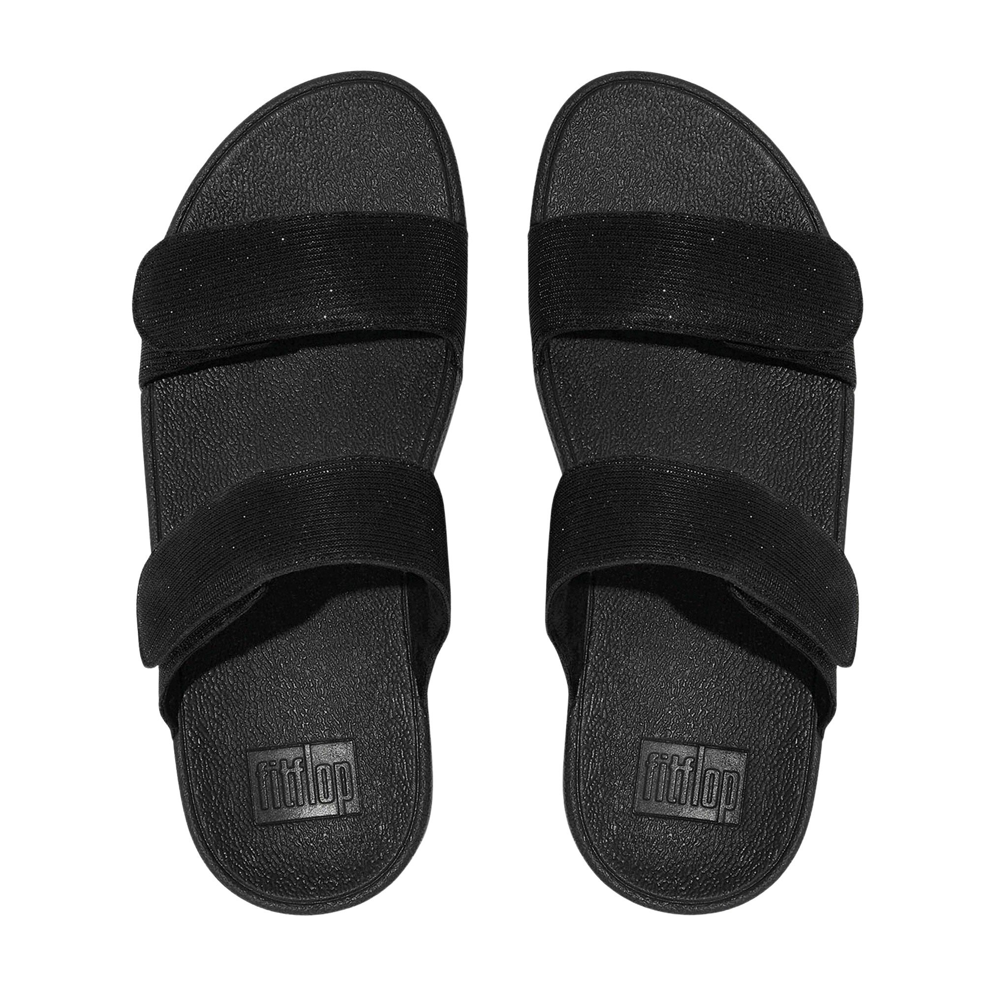 FitFlop Lulu Shimmerlux Slide Sandalen Dames