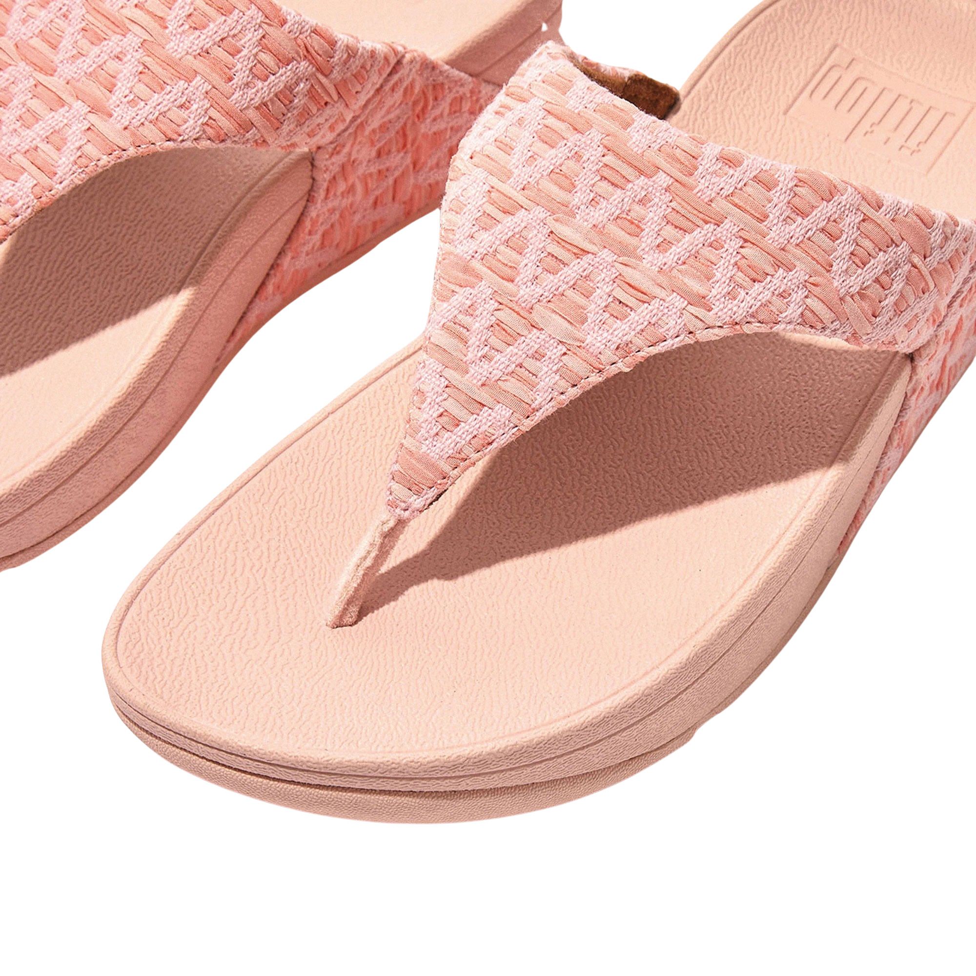 FitFlop Lulu Geo Webbing Toepost Slipper Damen