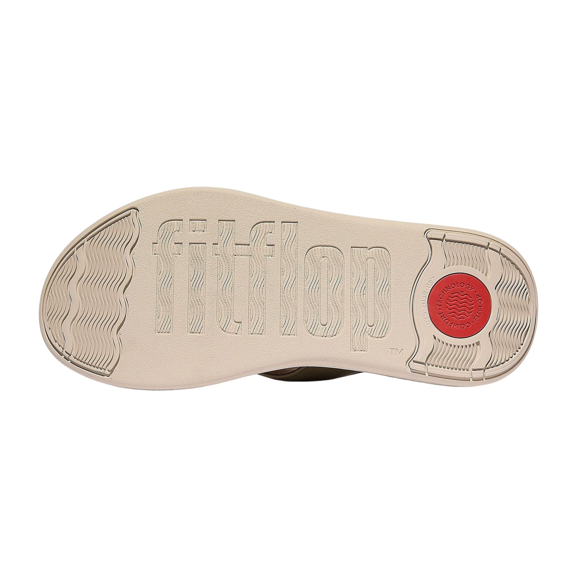 FitFlop F-Mode Go Adjustable Flatform Toepost Teenslippers Dames