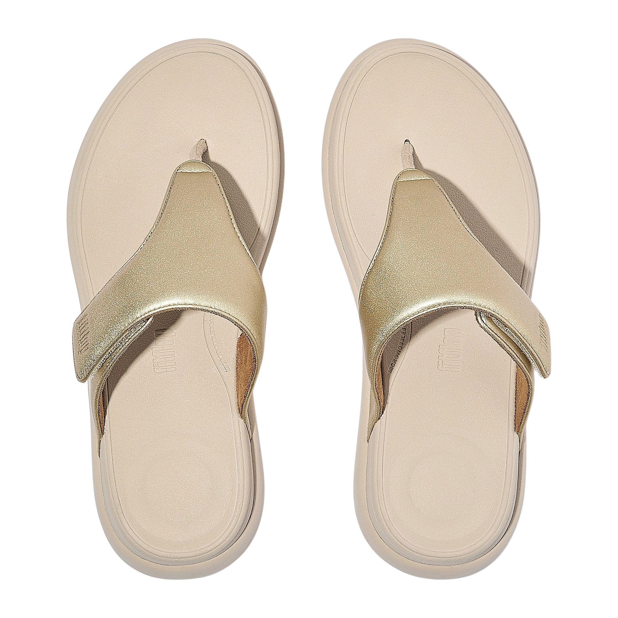 FitFlop F-Mode Go Adjustable Flatform Toepost Teenslippers Dames