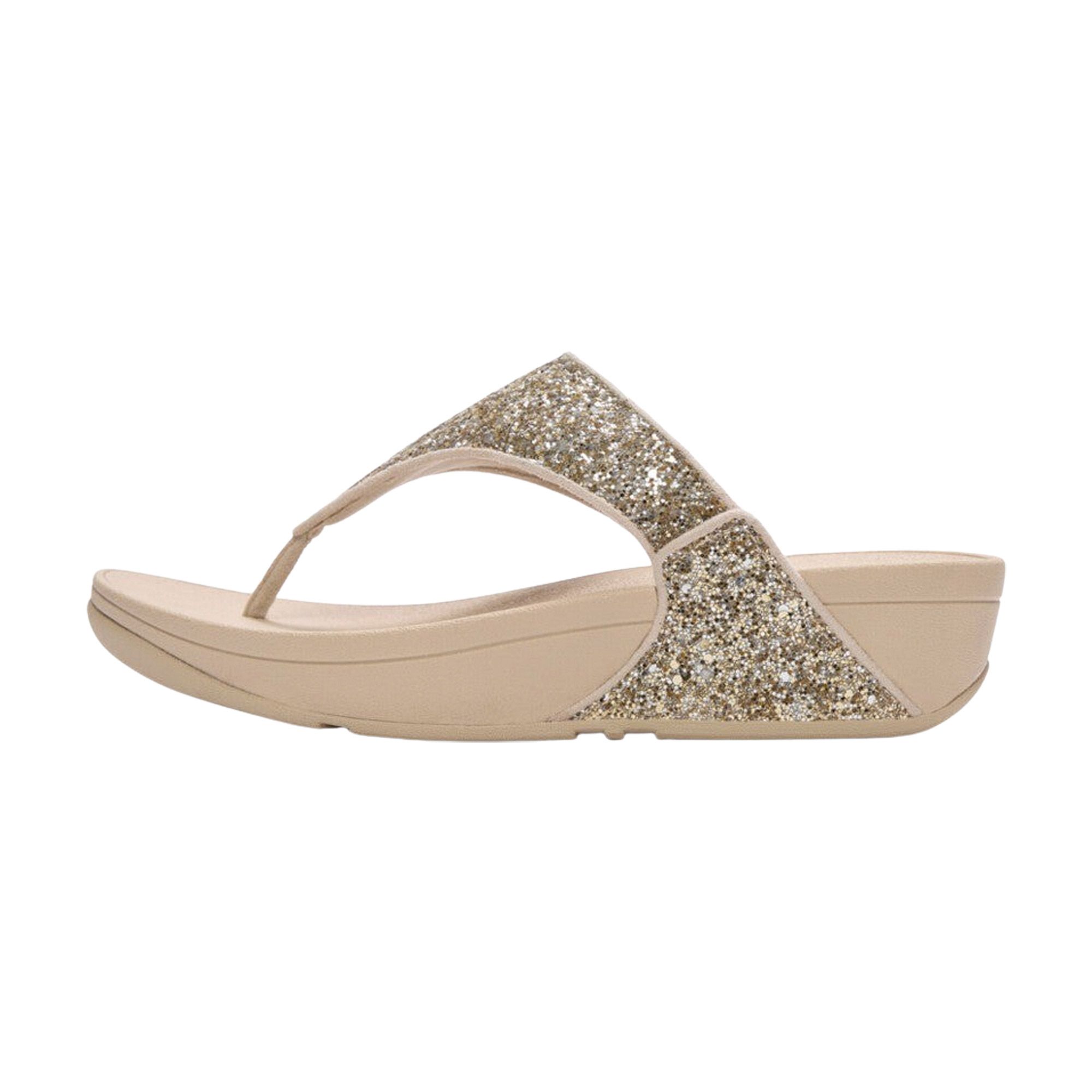 FitFlop Lulu Glitter Toepost Teenslippers Dames