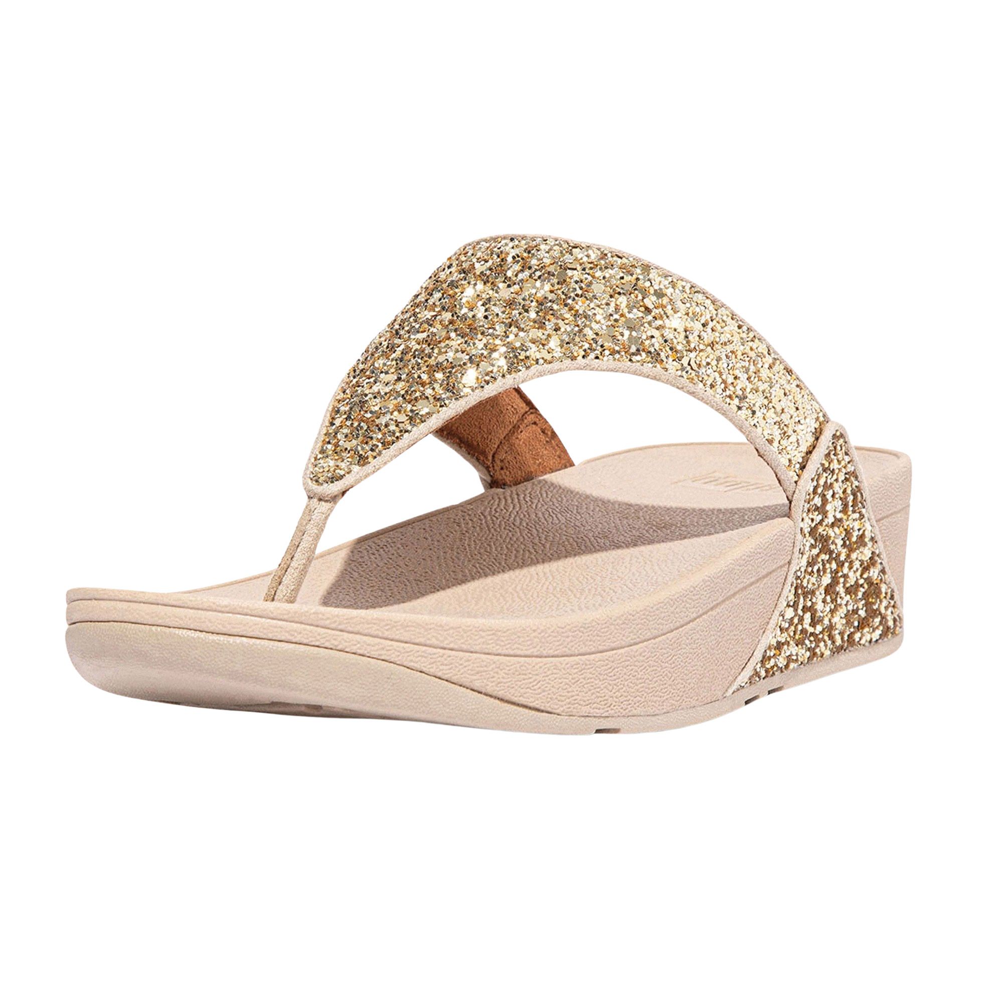 FitFlop Lulu Glitter Teenslippers Dames