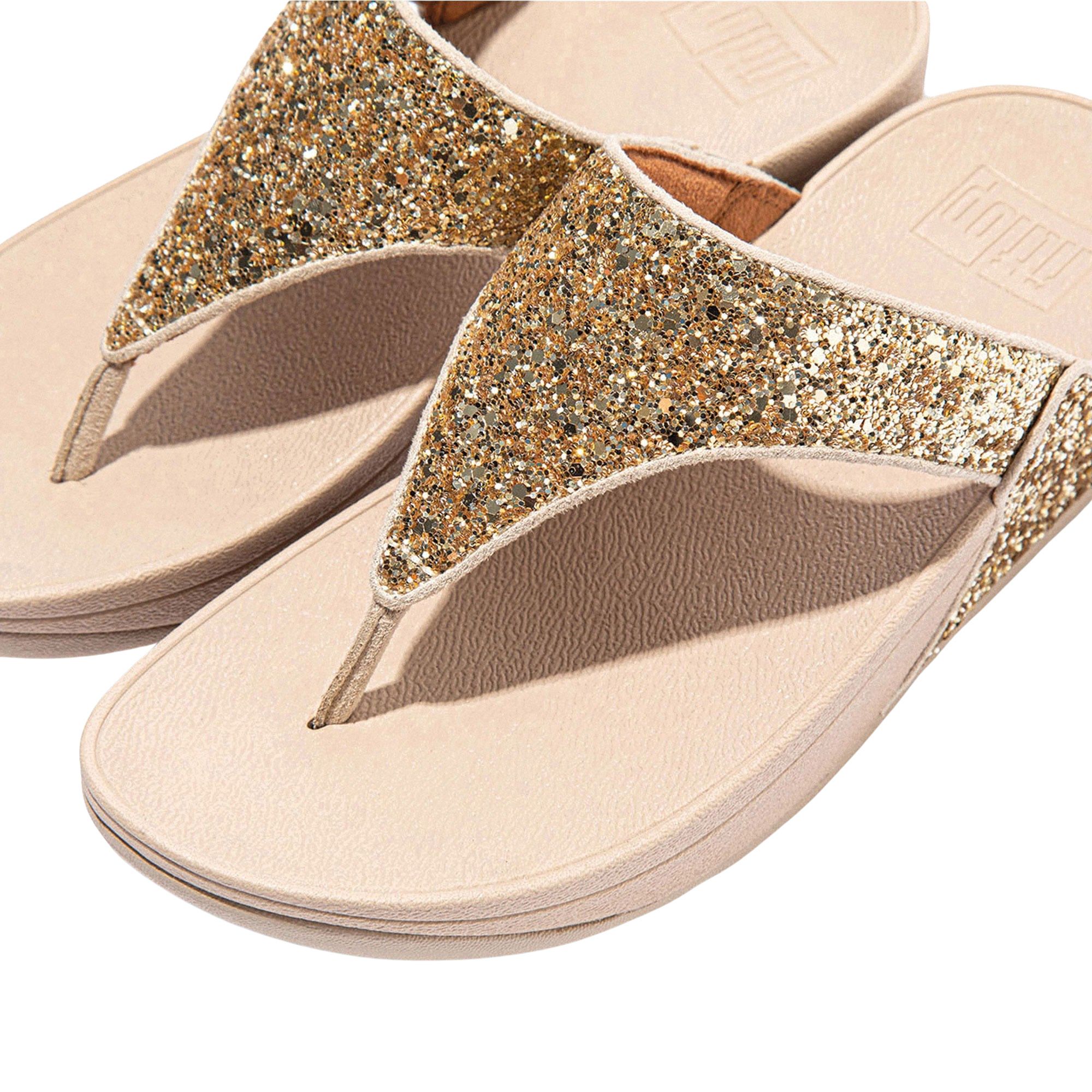 FitFlop Lulu Glitter Teenslippers Dames