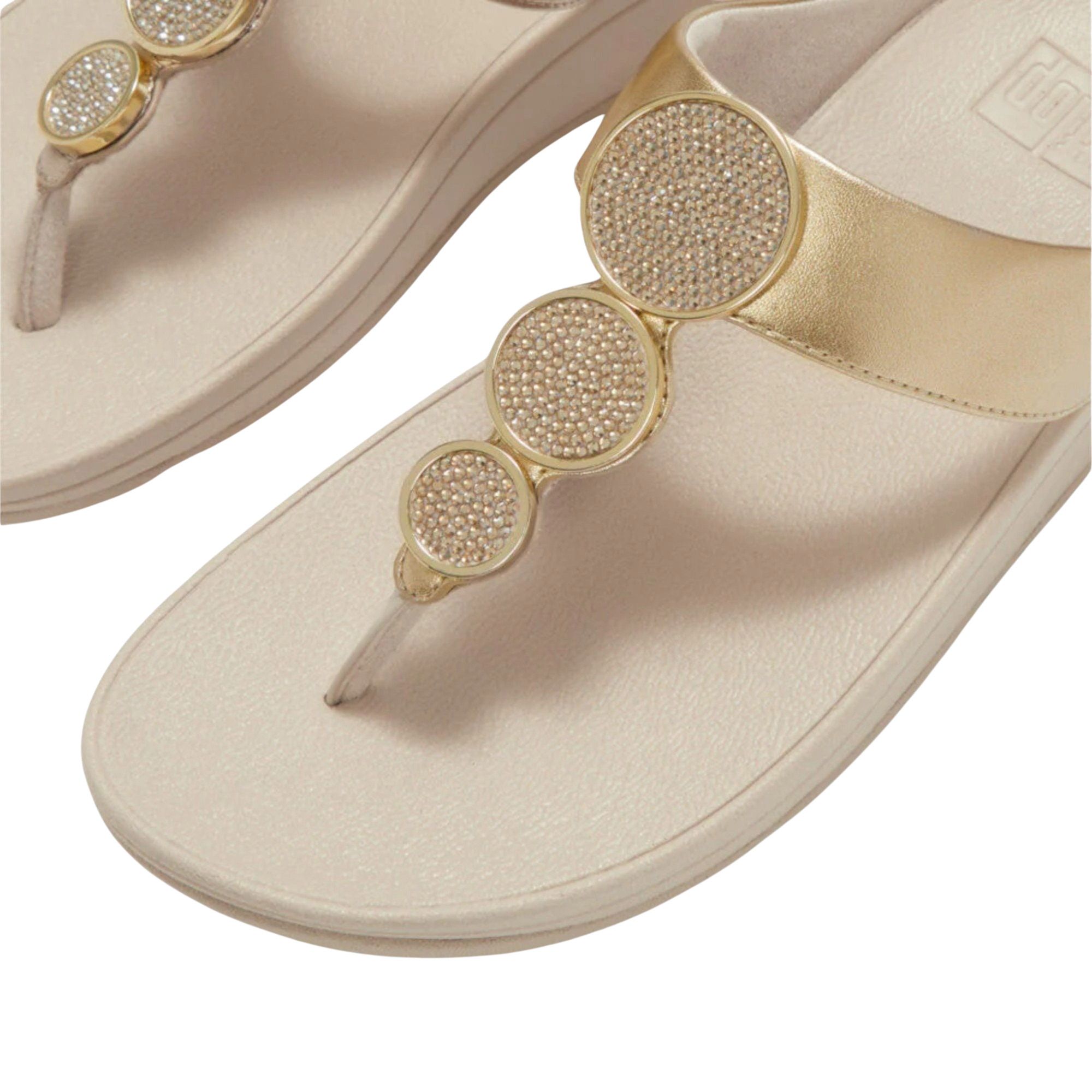 Fitflop Halo Bead-Circle Teenslippers Dames