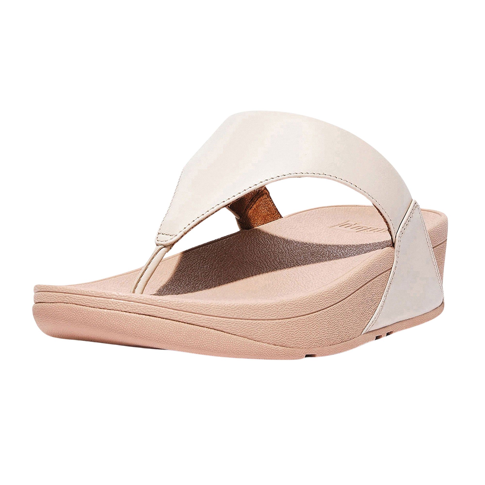 FitFlop Lulu Leather Toepost Thongs Women