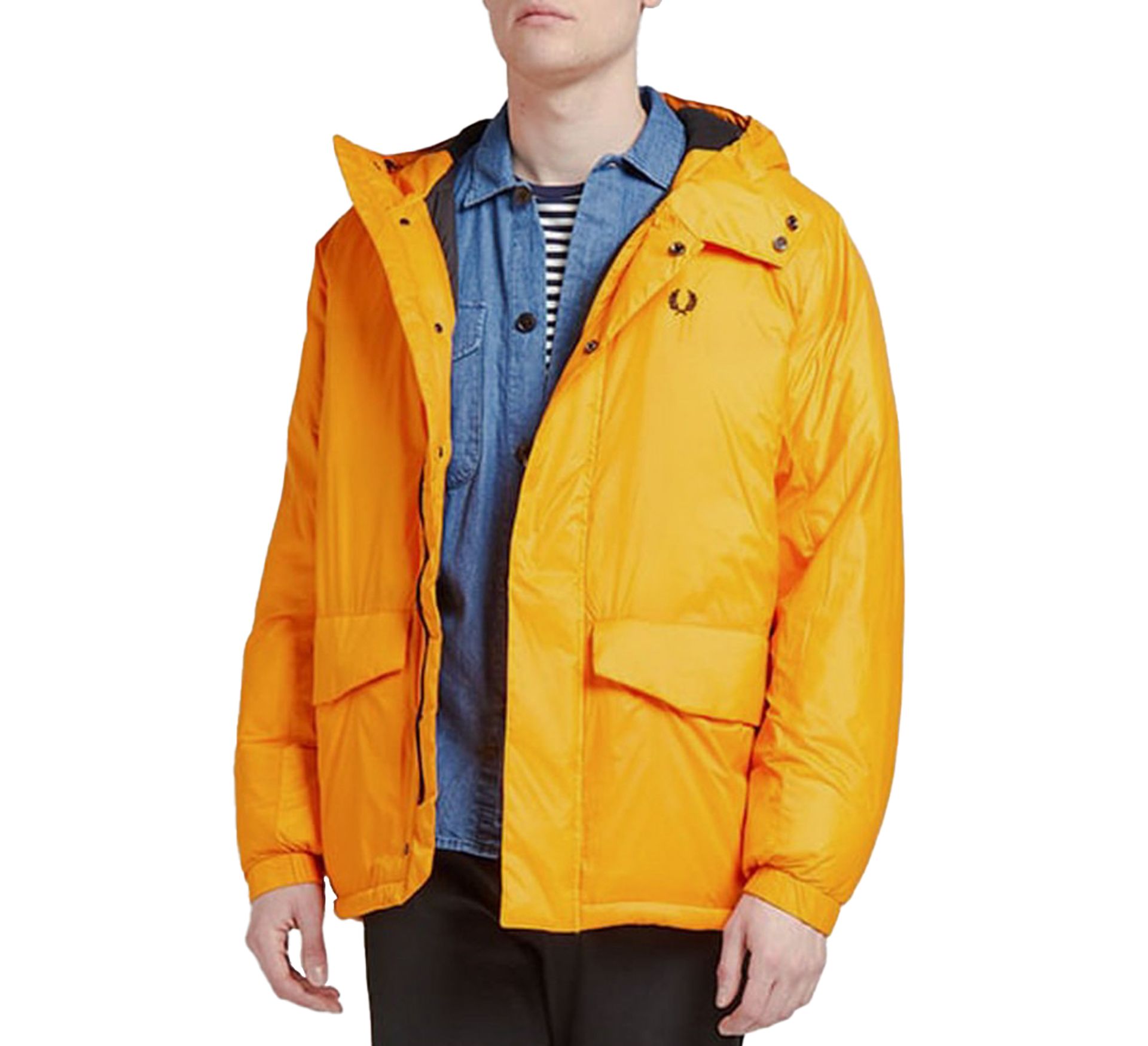 Fred Perry Padded Parka Jacket Heren