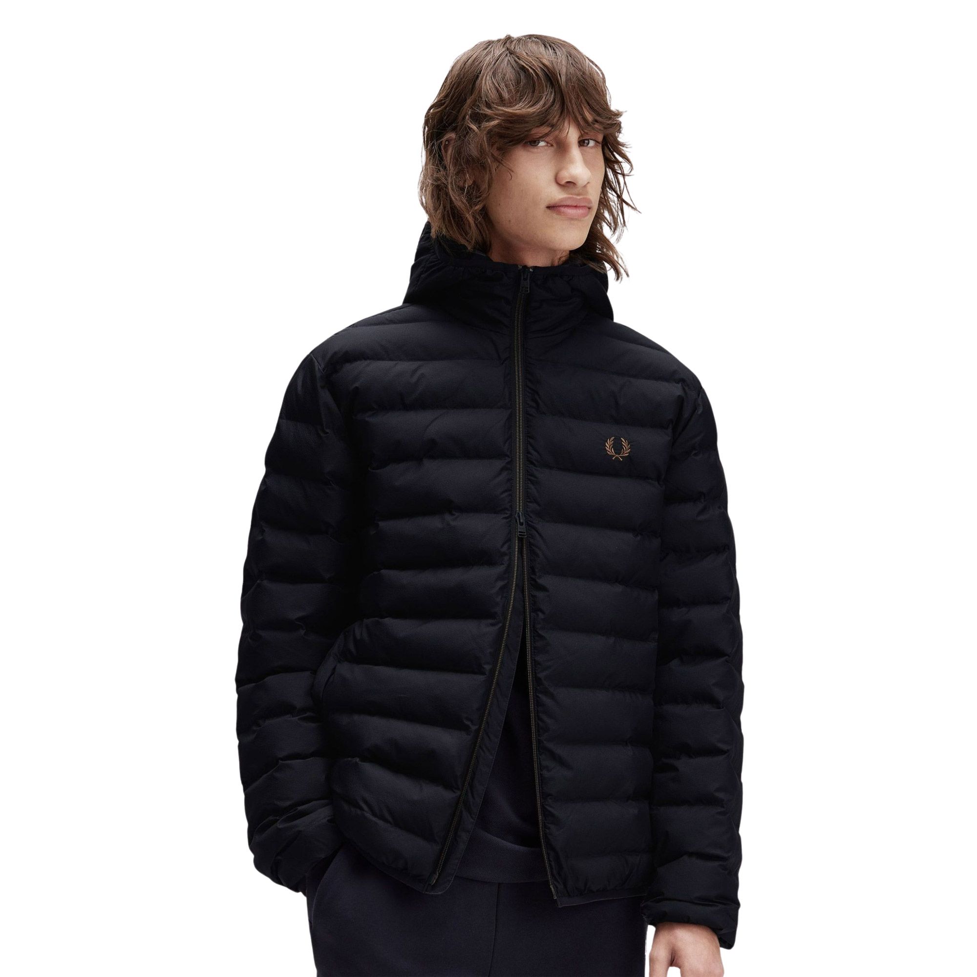 Fred Perry Hooded Insulated Winterjas Heren
