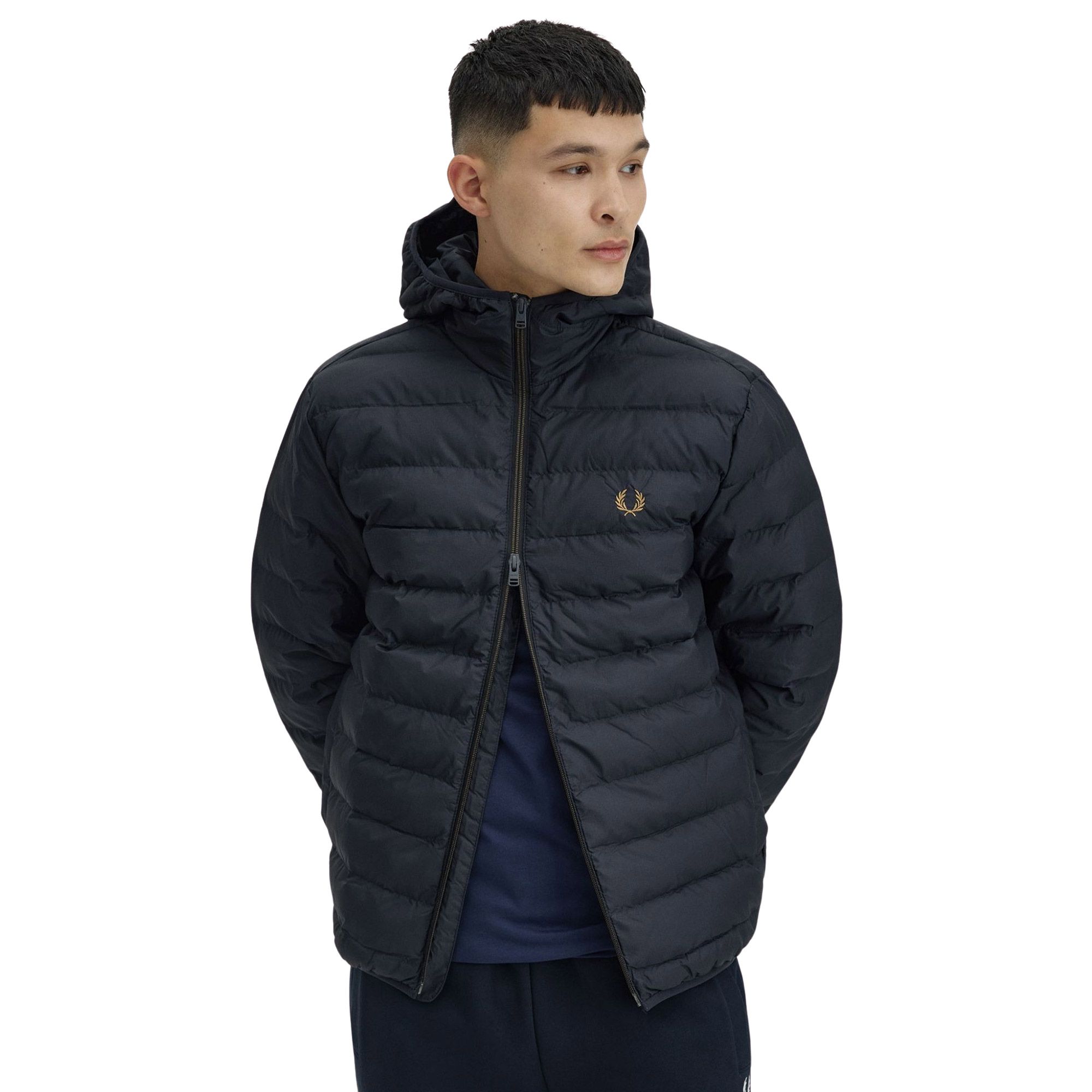 Fred Perry Hooded Insulated Winterjas Heren