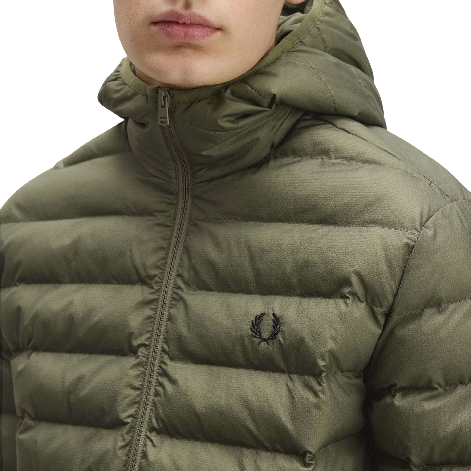 Fred Perry Hooded Insulated Winterjacke Herren