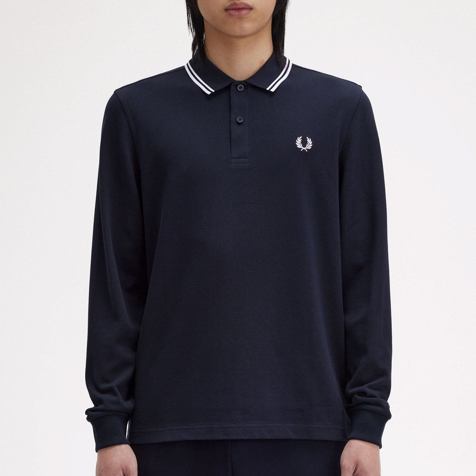 Fred Perry LS Twin Tipped Polo