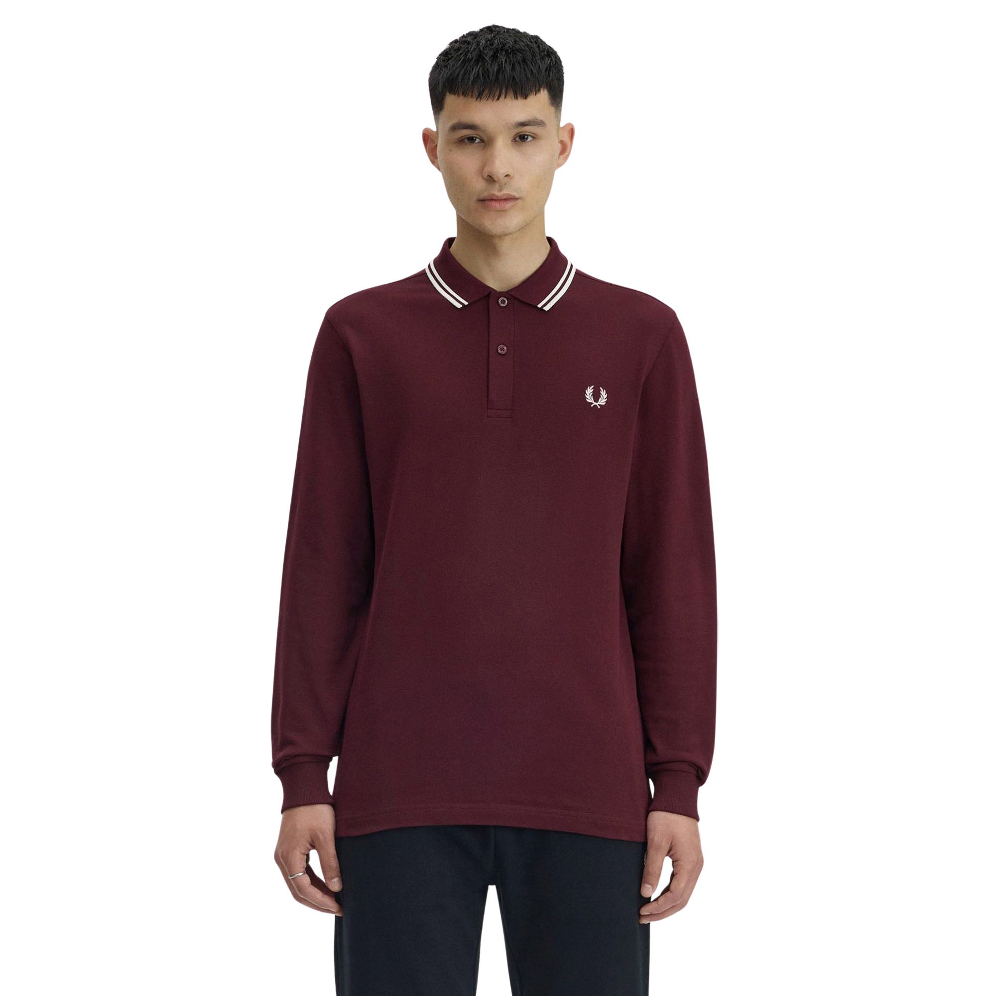 Fred Perry LS Twin Tipped Polo