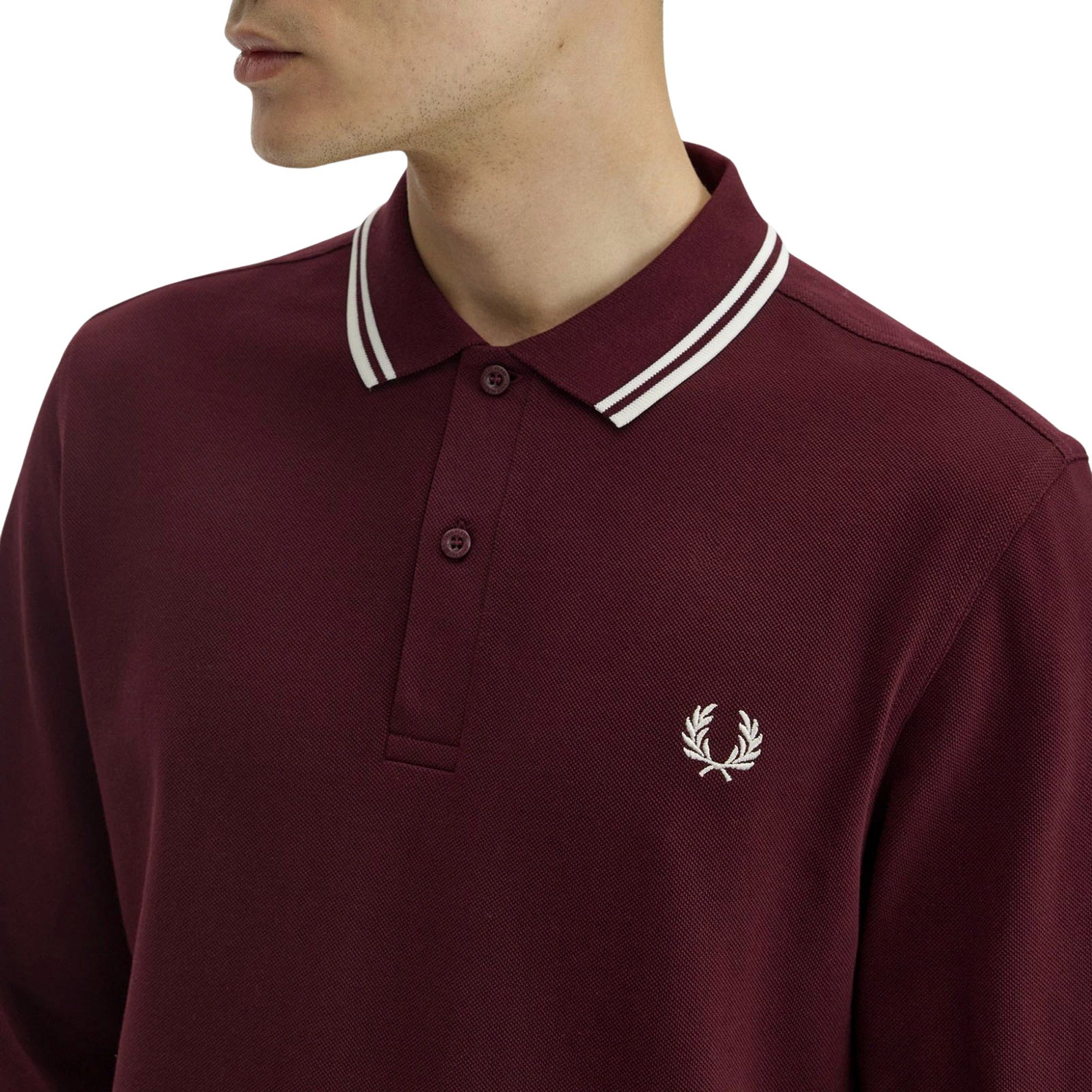 Fred Perry LS Twin Tipped Polo