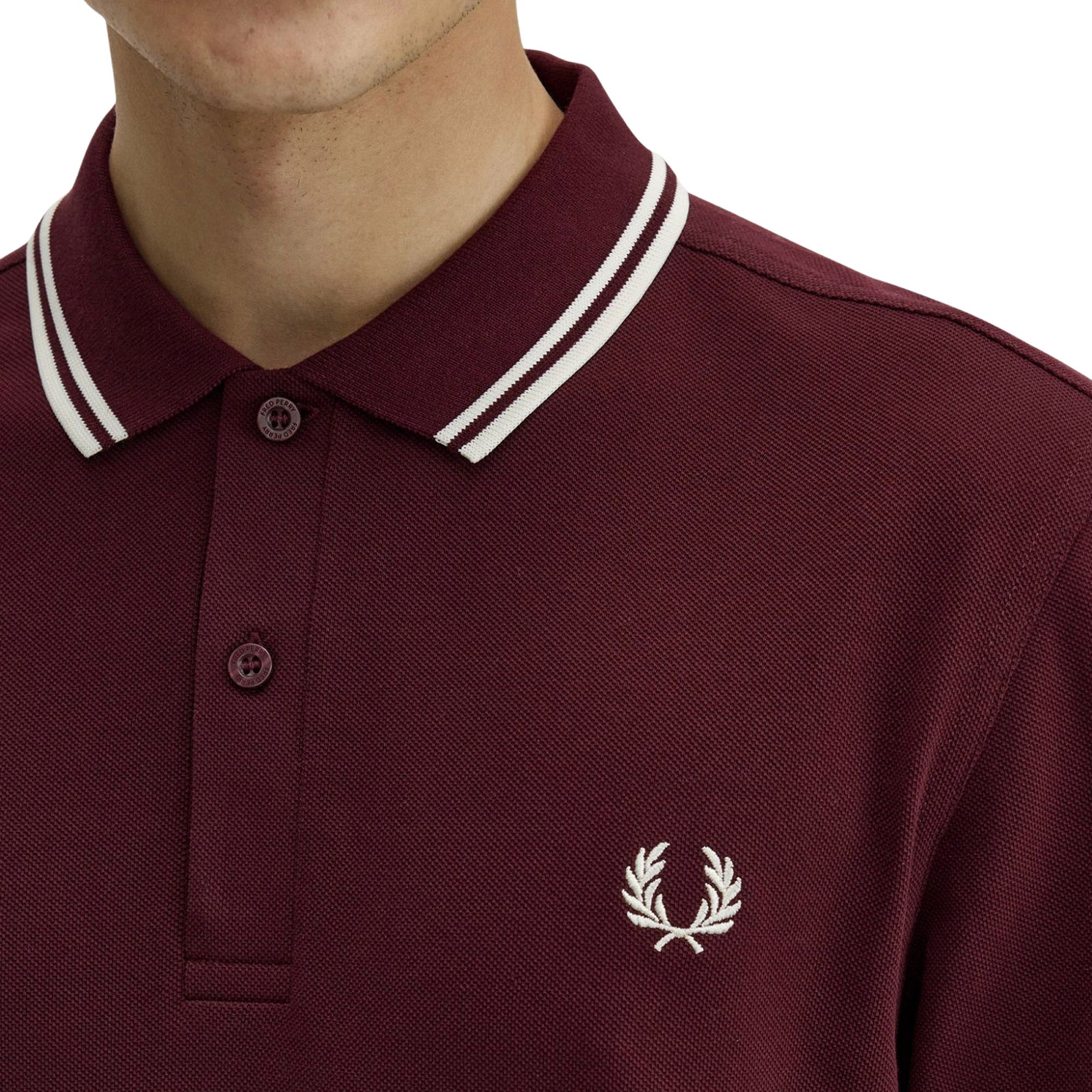 Fred Perry LS Twin Tipped Polo