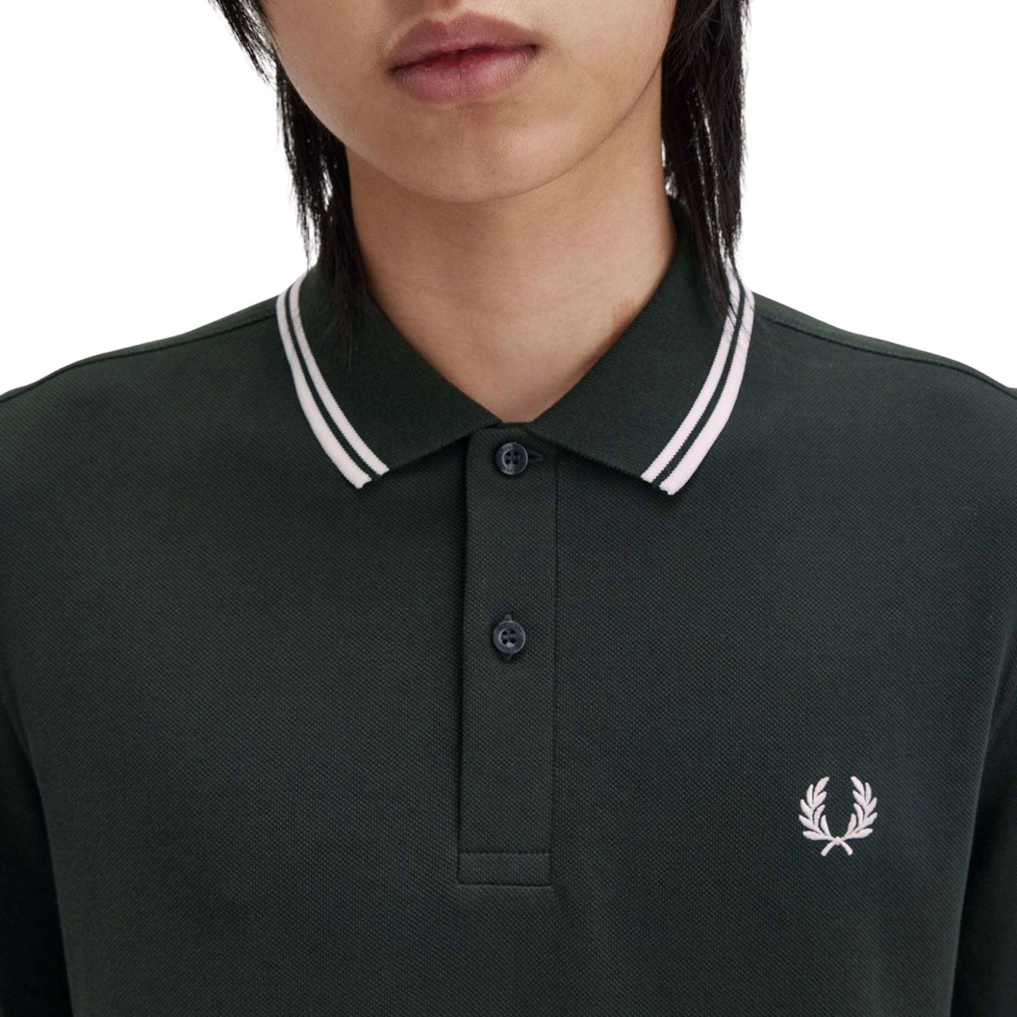 Fred Perry LS Twin Tipped Polo