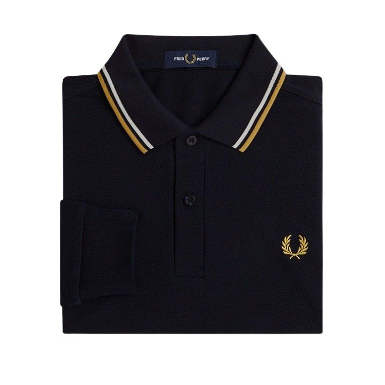 Fred Perry LS Twin Tipped Polo