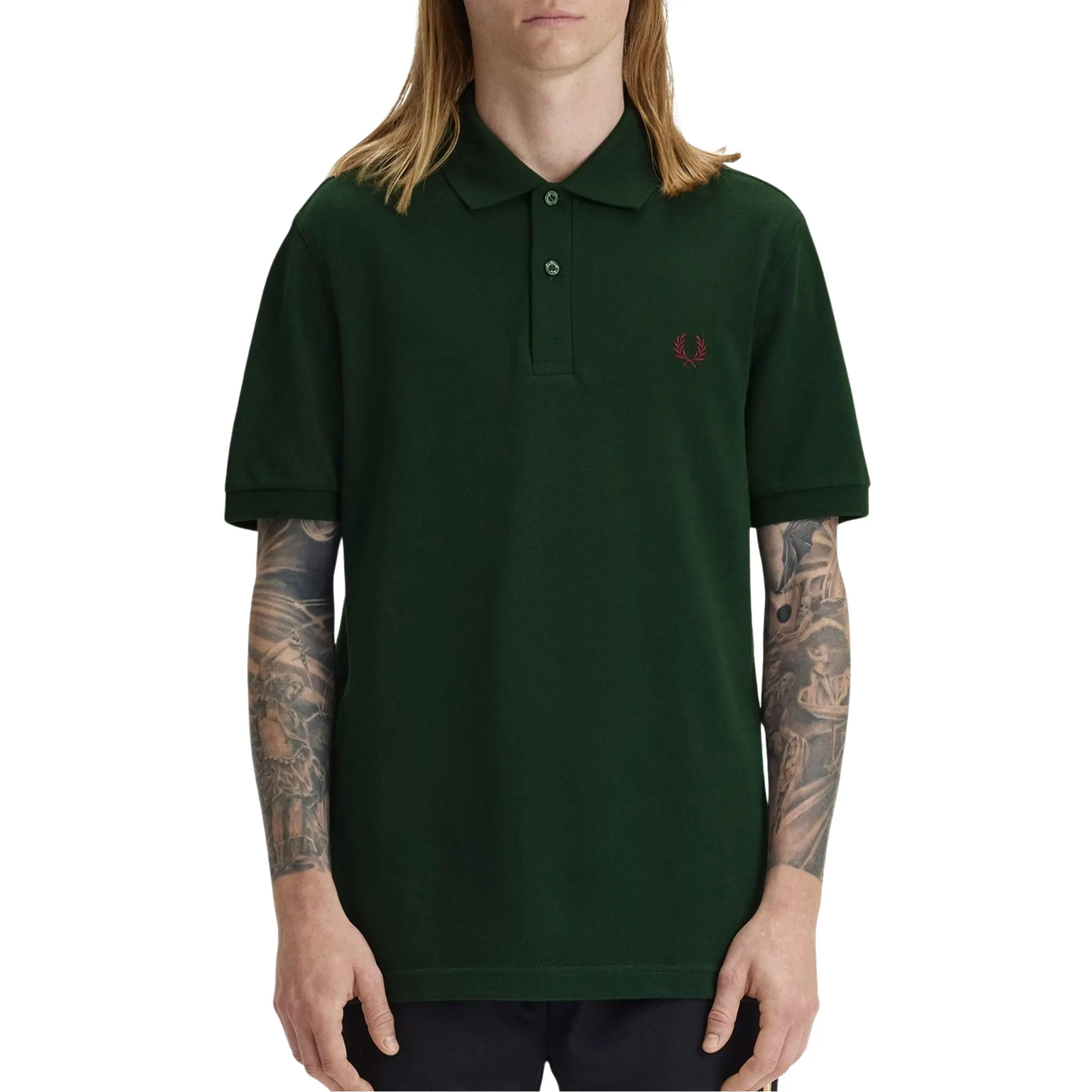 Fred Perry Plain Polo Heren