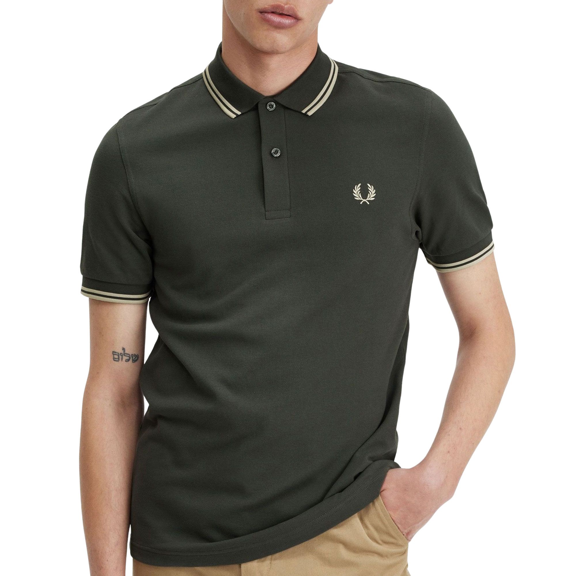 Fred Perry Twin Tipped Polo Heren