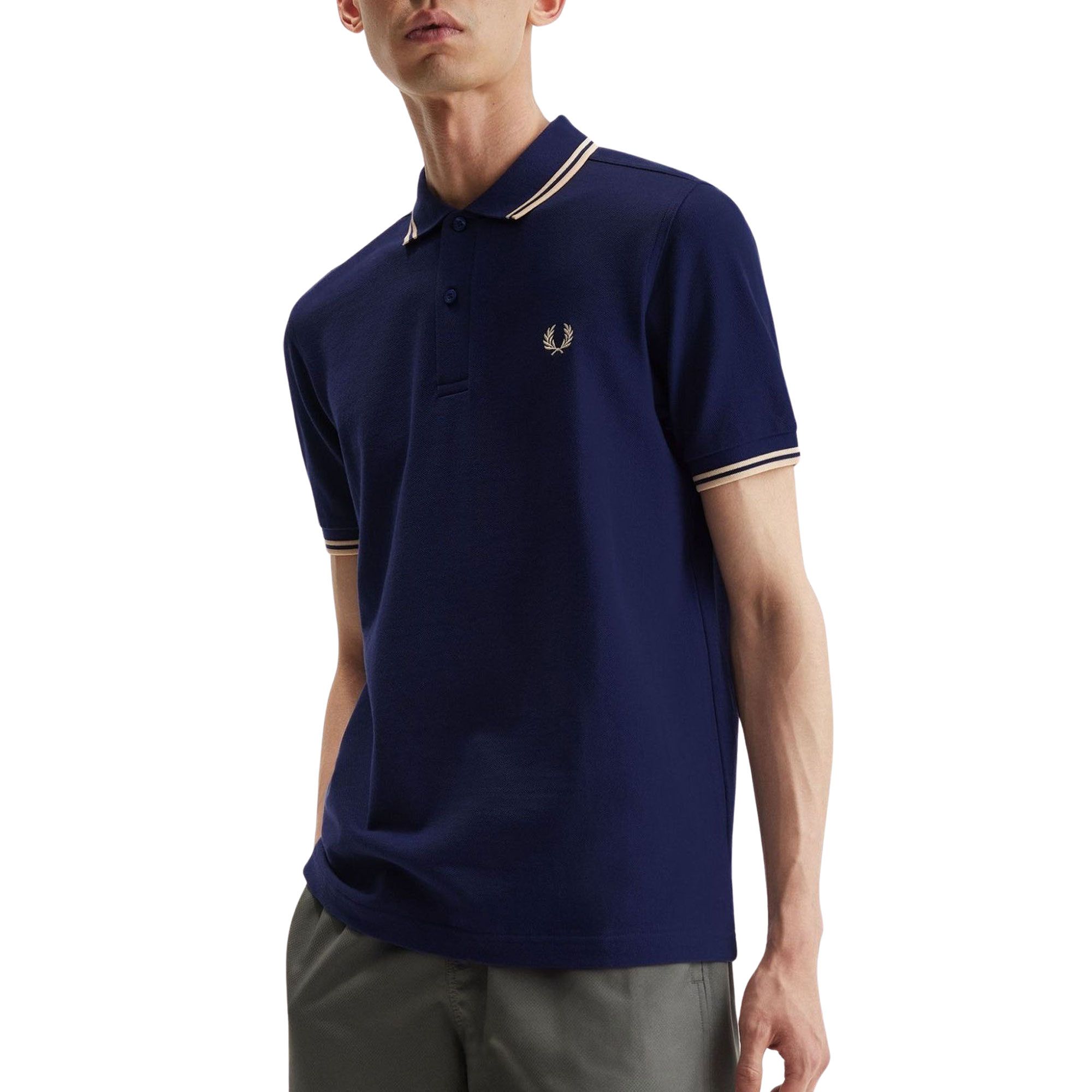 Fred Perry Twin Tipped Polo Heren
