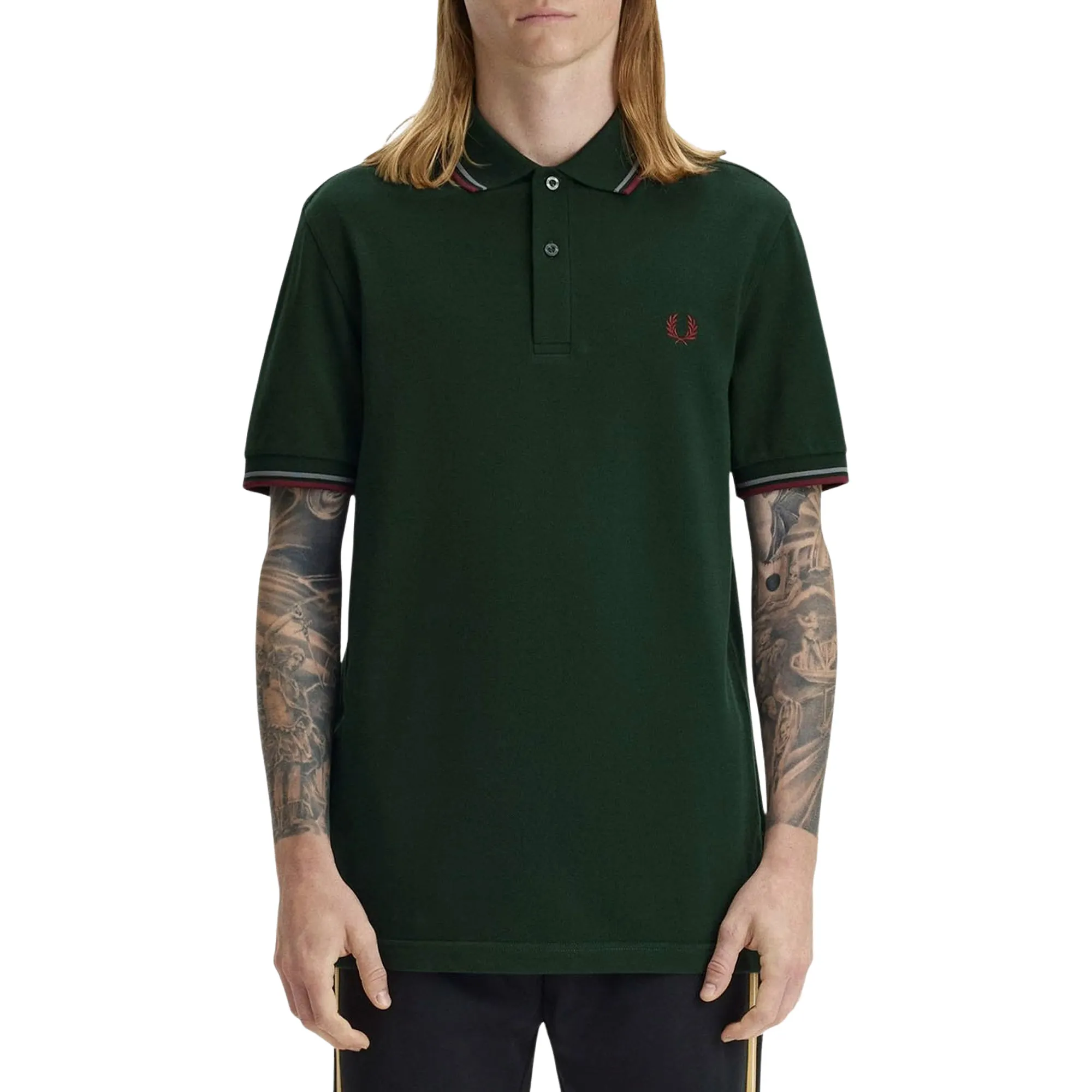 Fred Perry Twin Tipped Polo Heren